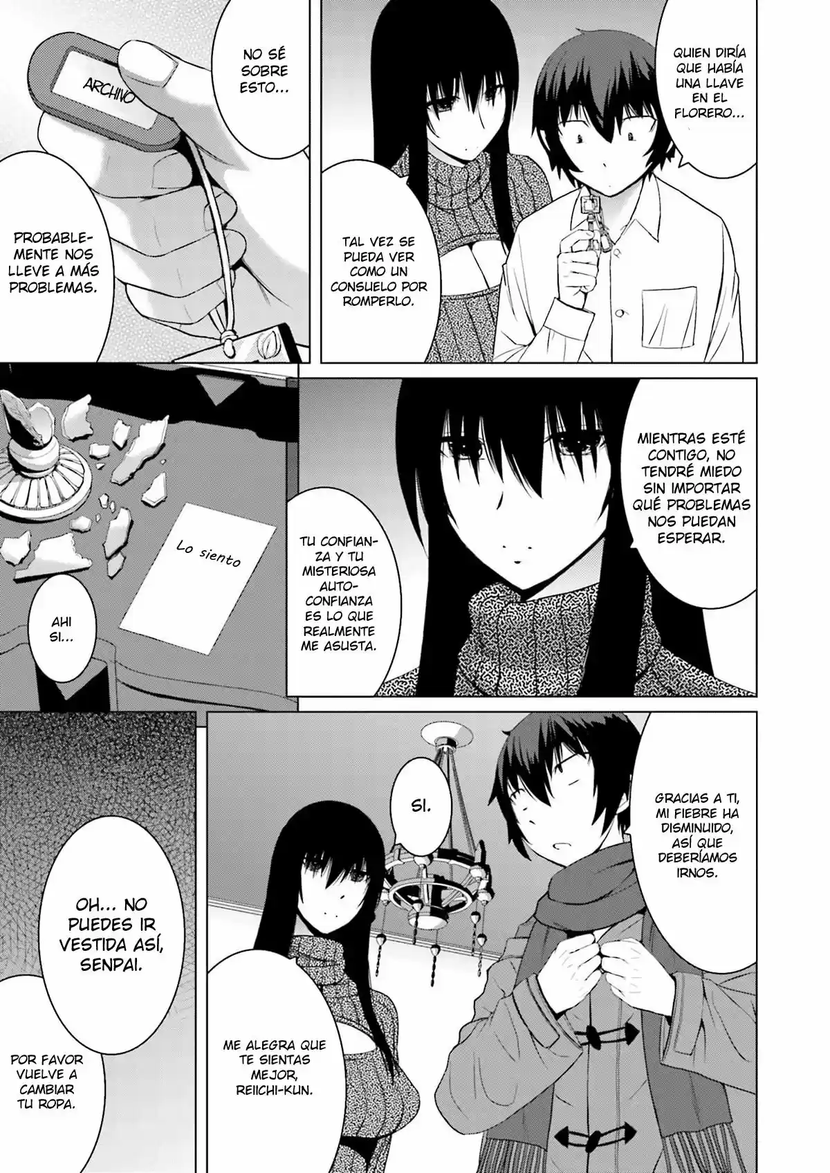Kuro-senpai to Kuroyashiki no Yami ni Mayowanai (2015) - Capítulo 5 - Página 23 - LectorTMOo