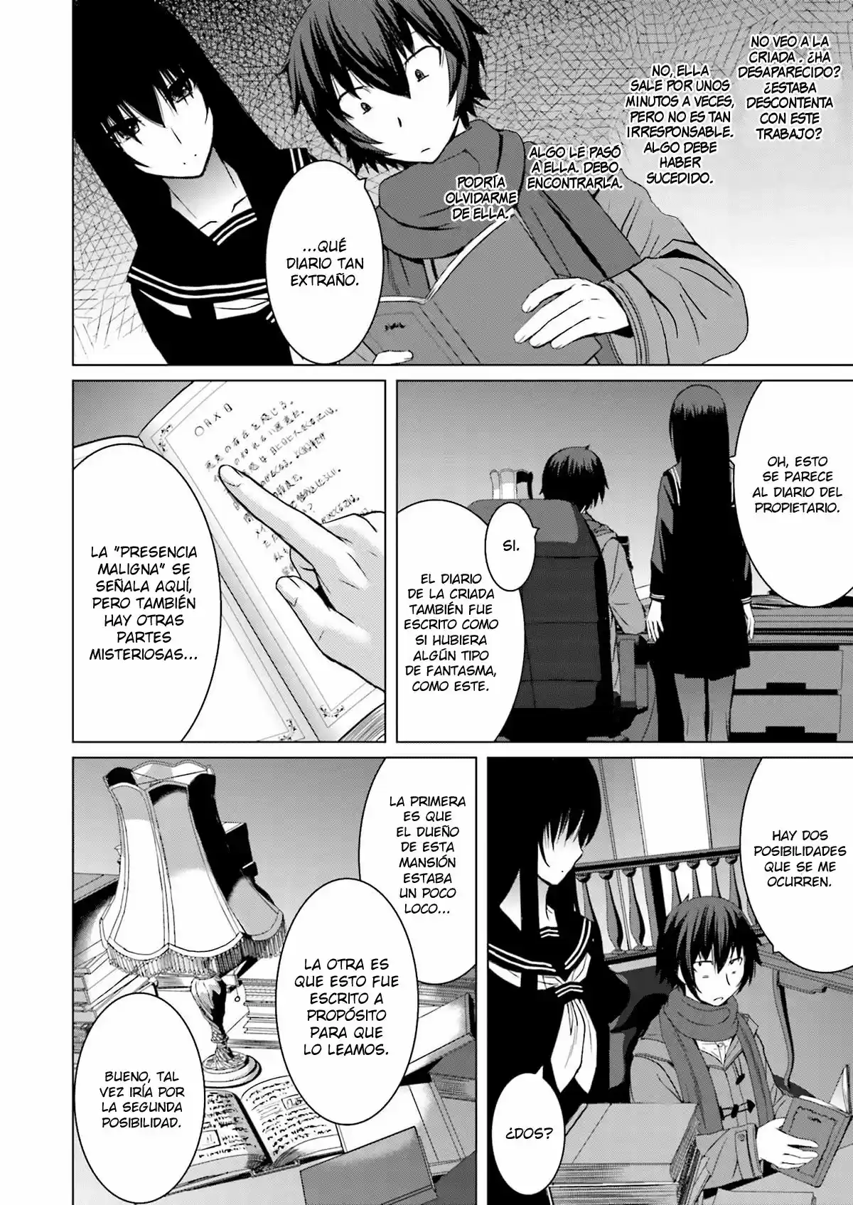 Kuro-senpai to Kuroyashiki no Yami ni Mayowanai (2015) - Capítulo 6 - Página 9 - LectorTMOo