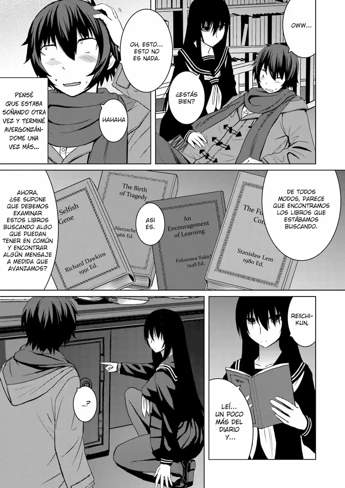 Kuro-senpai to Kuroyashiki no Yami ni Mayowanai (2015) - Capítulo 6 - Página 23 - LectorTMOo