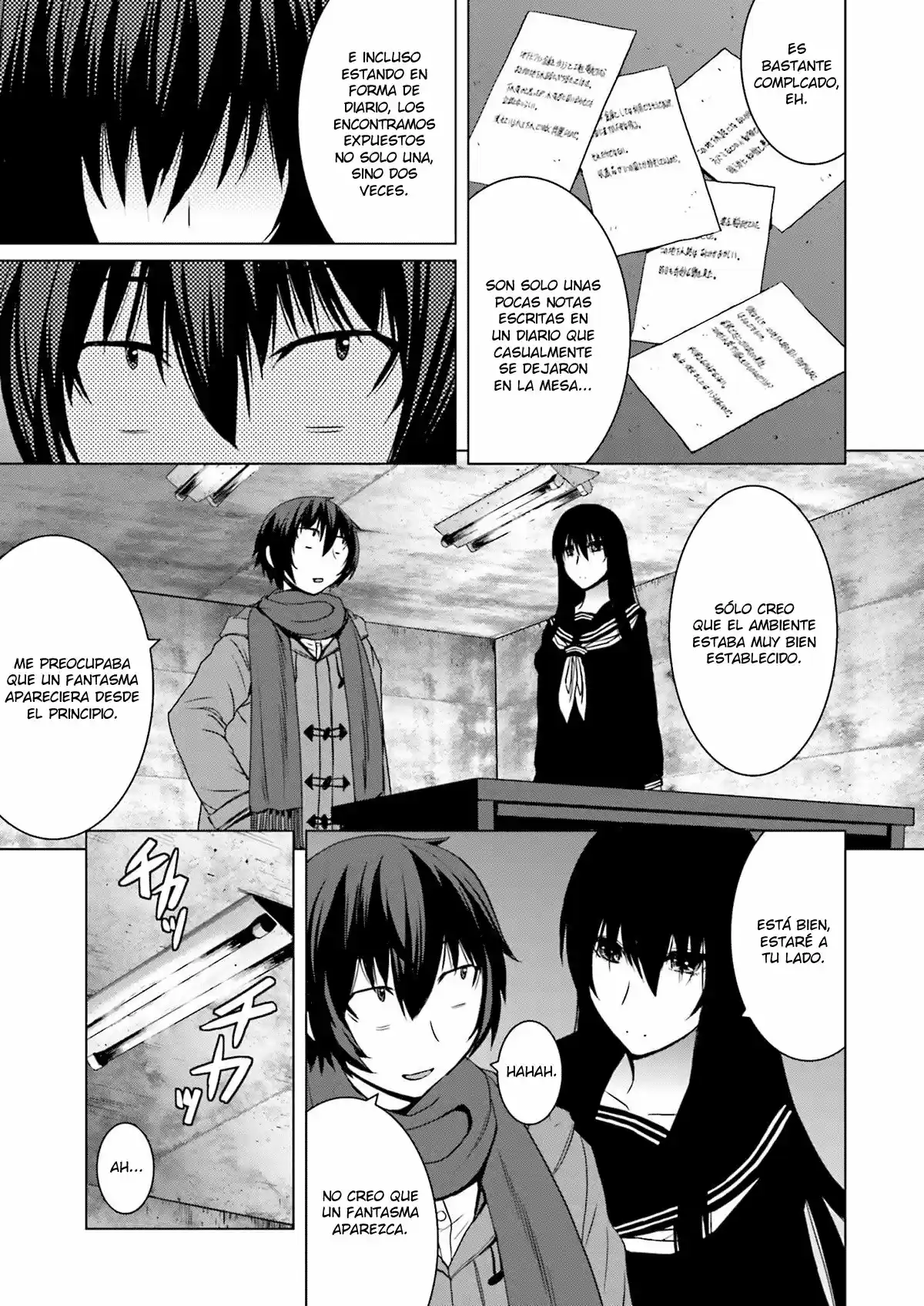 Kuro-senpai to Kuroyashiki no Yami ni Mayowanai (2015) - Capítulo 7 - Página 12 - LectorTMOo