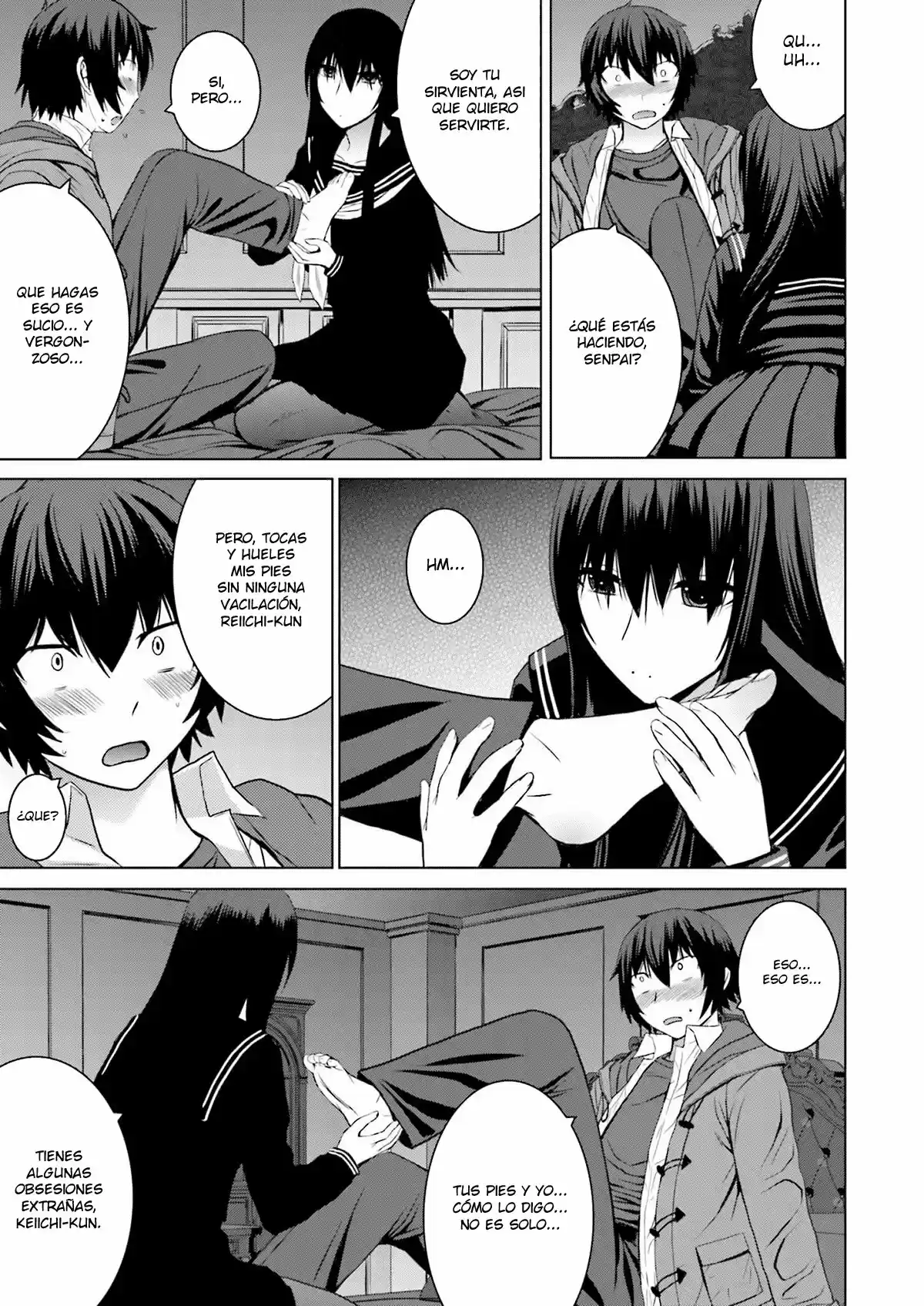 Kuro-senpai to Kuroyashiki no Yami ni Mayowanai (2015) - Capítulo 8 - Página 10 - LectorTMOo