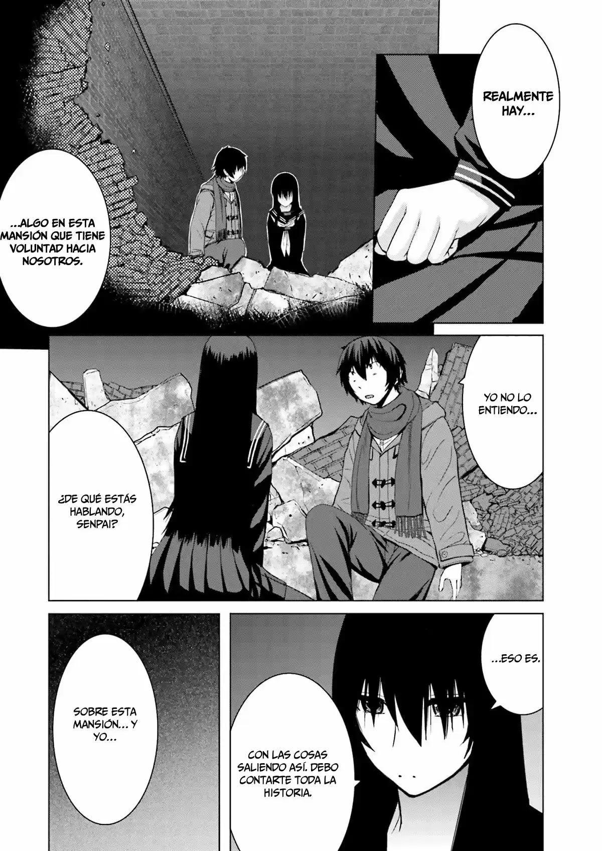 Kuro-senpai to Kuroyashiki no Yami ni Mayowanai (2015) - Capítulo 9 - Página 4 - LectorTMOo