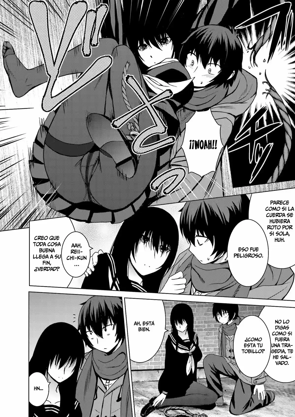 Kuro-senpai to Kuroyashiki no Yami ni Mayowanai (2015) - Capítulo 9 - Página 22 - LectorTMOo