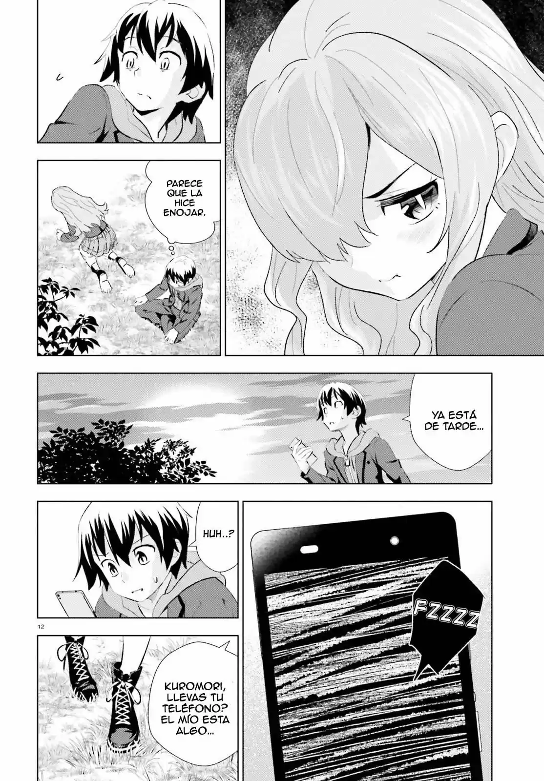 Kuromori-san wa Smartphone ga Tsukaenai (2017) - Capítulo 1 - Página 12 - LectorTMOo