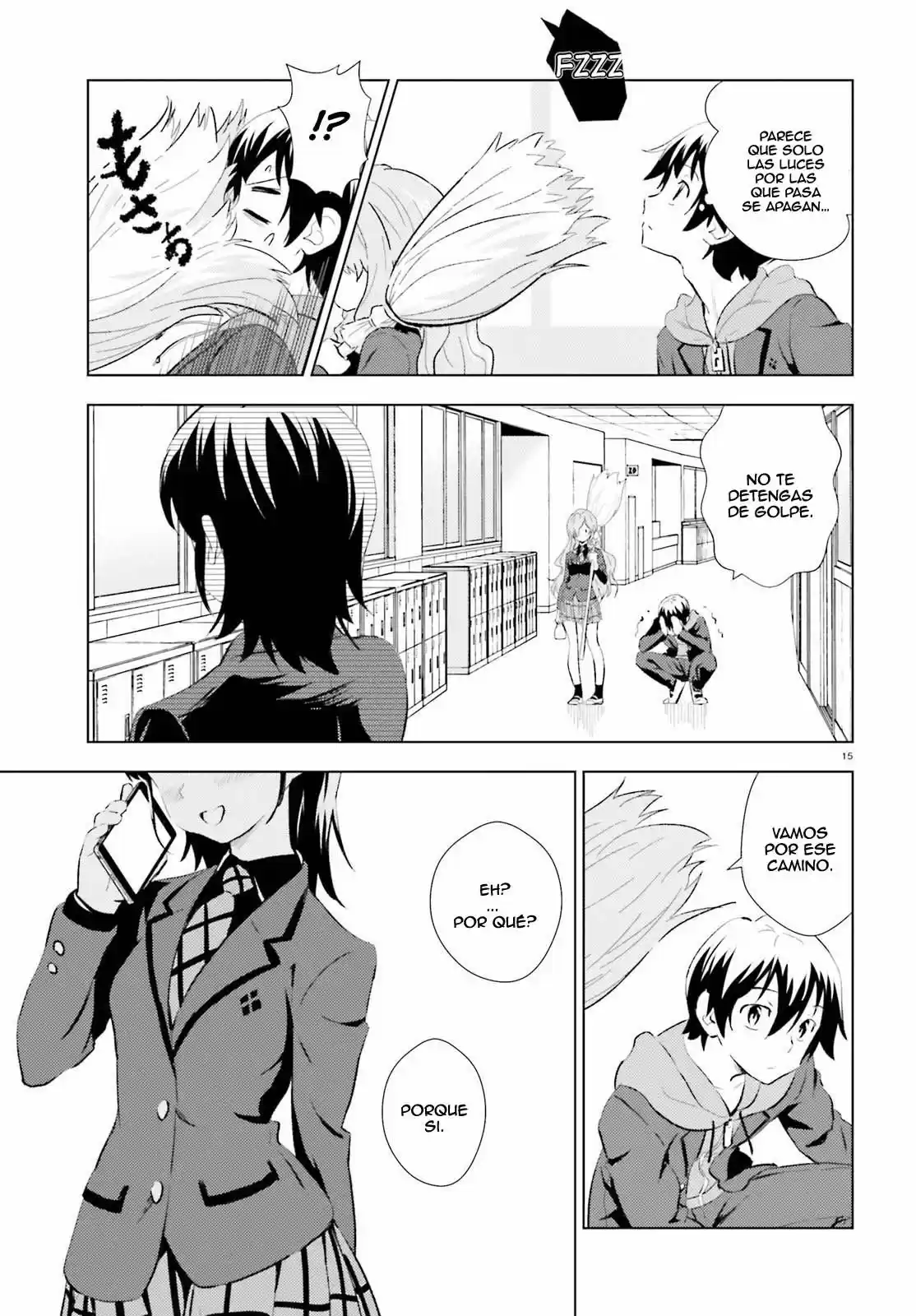 Kuromori-san wa Smartphone ga Tsukaenai (2017) - Capítulo 1 - Página 15 - LectorTMOo