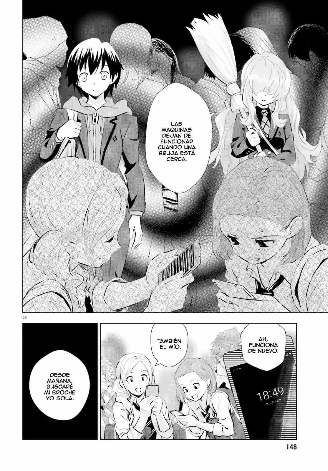 Kuromori-san wa Smartphone ga Tsukaenai (2017) - Capítulo 1 - Página 26 - LectorTMOo