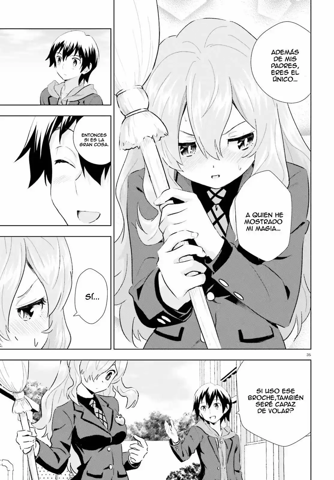 Kuromori-san wa Smartphone ga Tsukaenai (2017) - Capítulo 1 - Página 35 - LectorTMOo