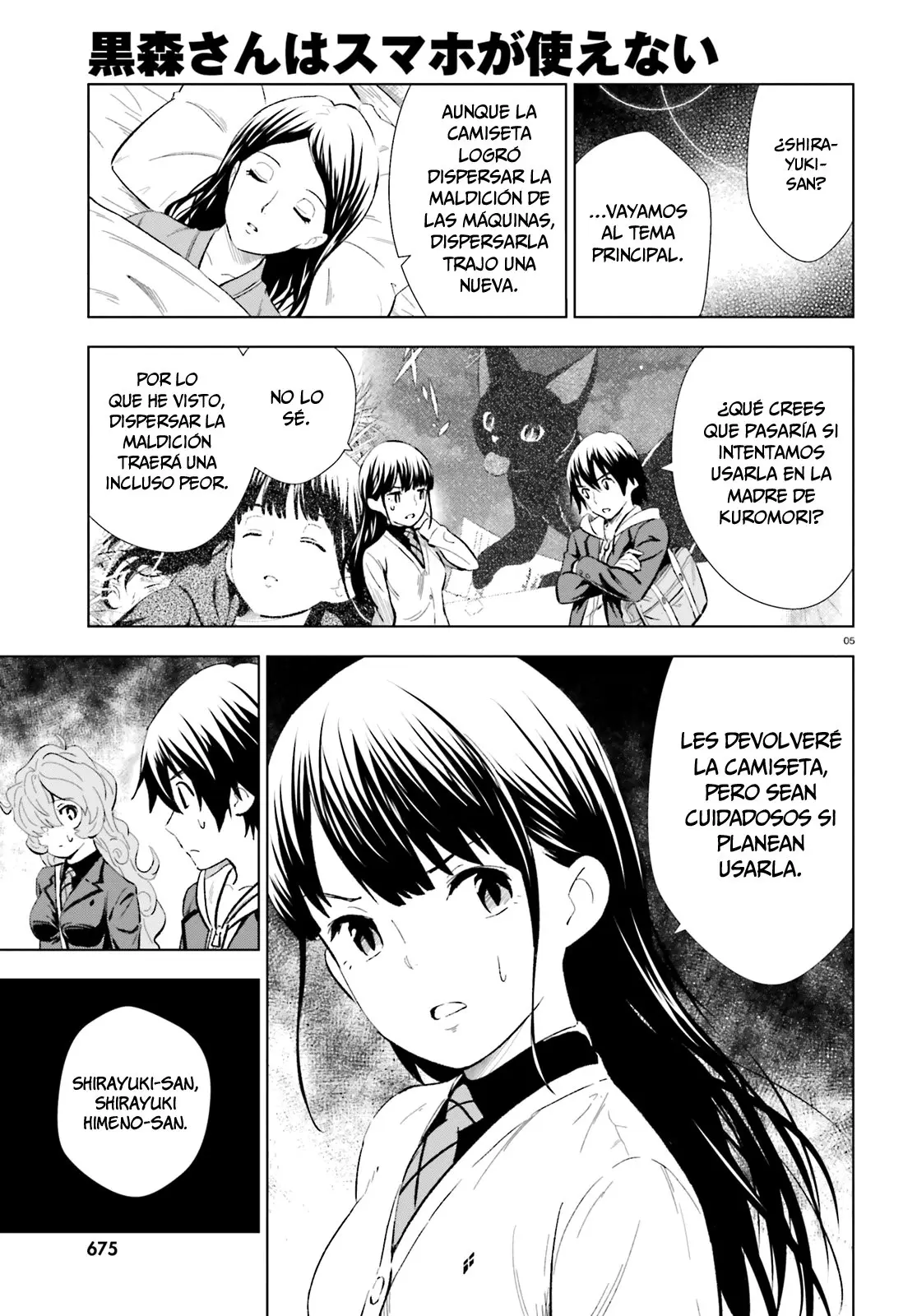 Kuromori-san wa Smartphone ga Tsukaenai (2017) - Capítulo 10 - Página 6 - LectorTMOo
