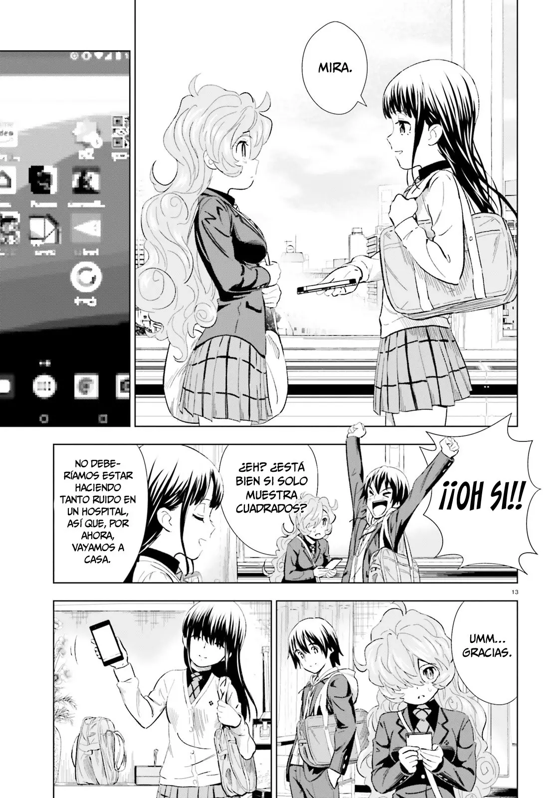 Kuromori-san wa Smartphone ga Tsukaenai (2017) - Capítulo 10 - Página 14 - LectorTMOo