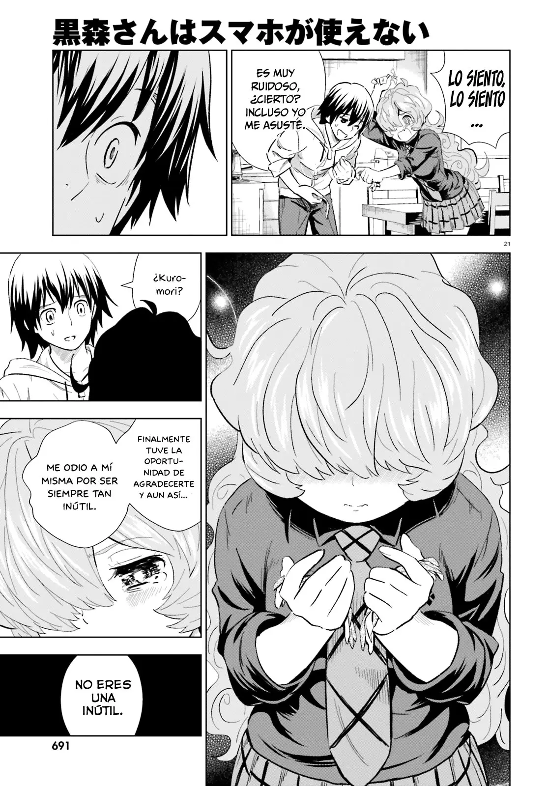 Kuromori-san wa Smartphone ga Tsukaenai (2017) - Capítulo 10 - Página 22 - LectorTMOo