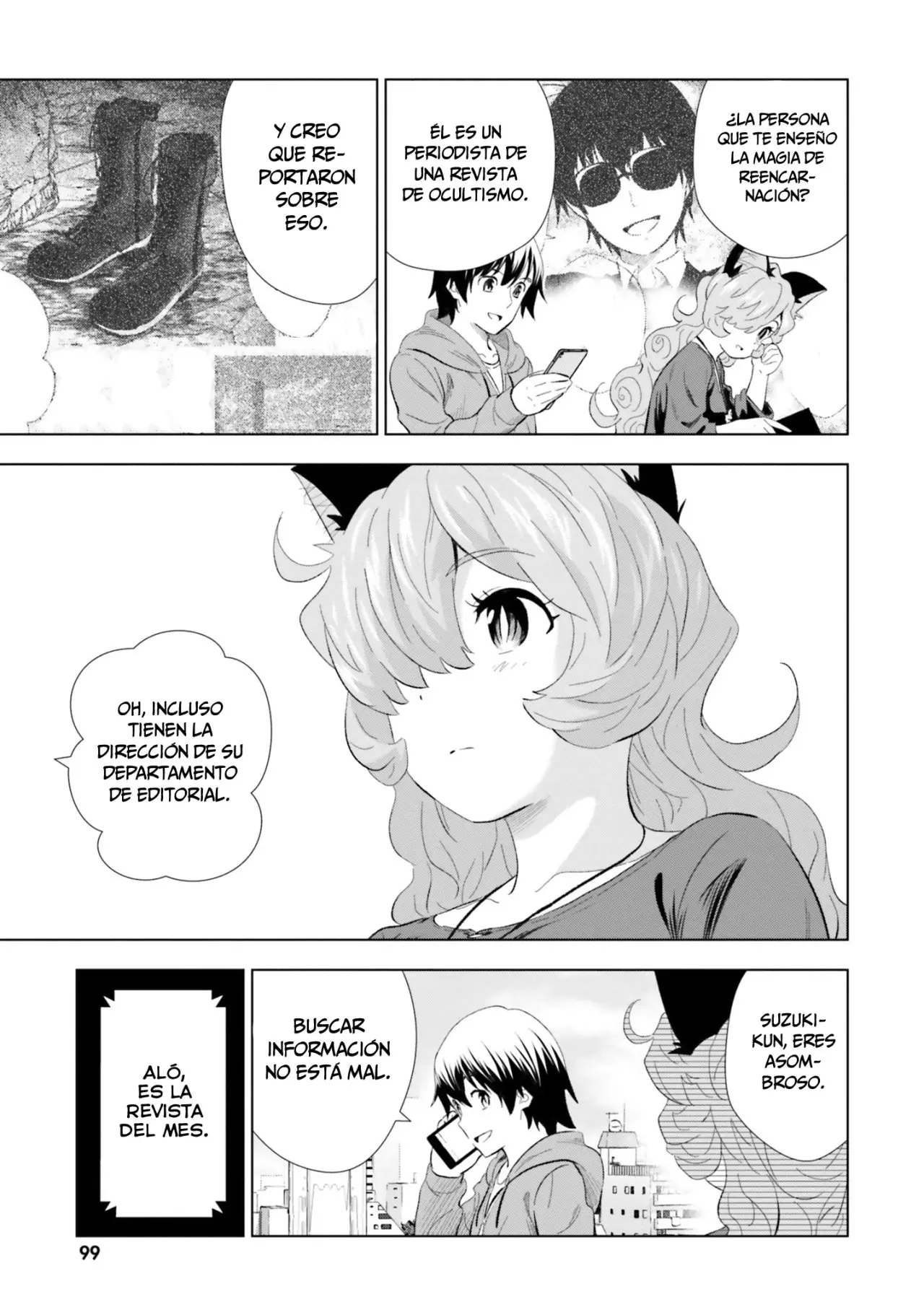 Kuromori-san wa Smartphone ga Tsukaenai (2017) - Capítulo 14 - Página 4 - LectorTMOo