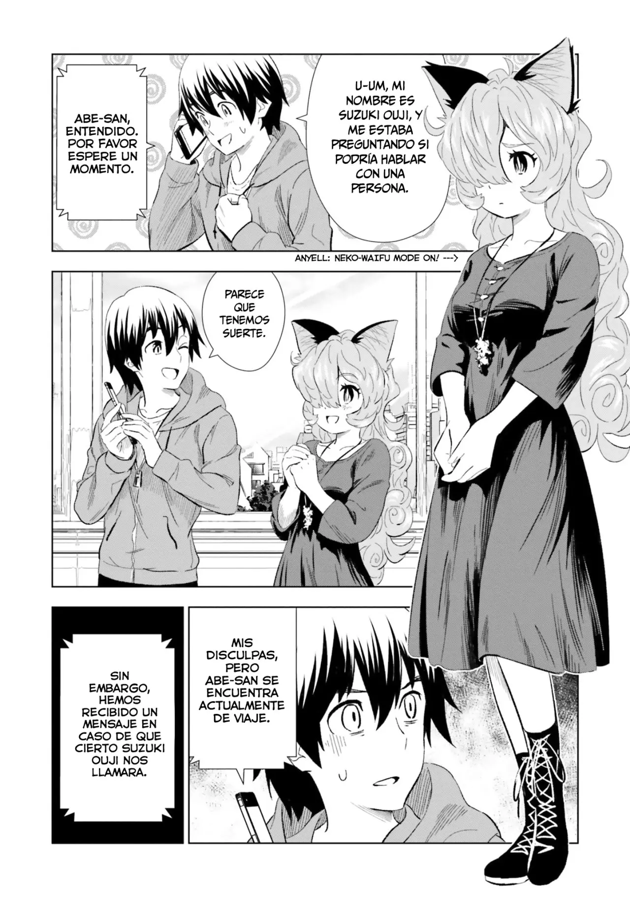 Kuromori-san wa Smartphone ga Tsukaenai (2017) - Capítulo 14 - Página 5 - LectorTMOo