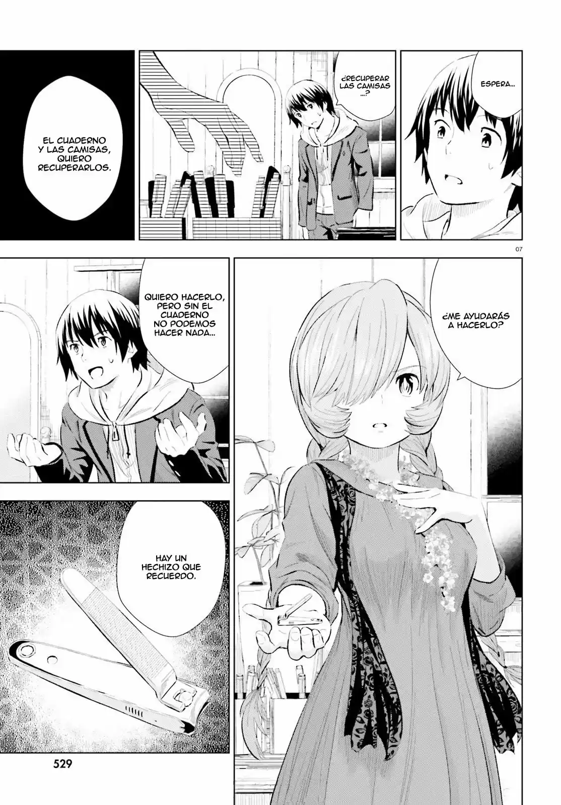 Kuromori-san wa Smartphone ga Tsukaenai (2017) - Capítulo 6 - Página 7 - LectorTMOo