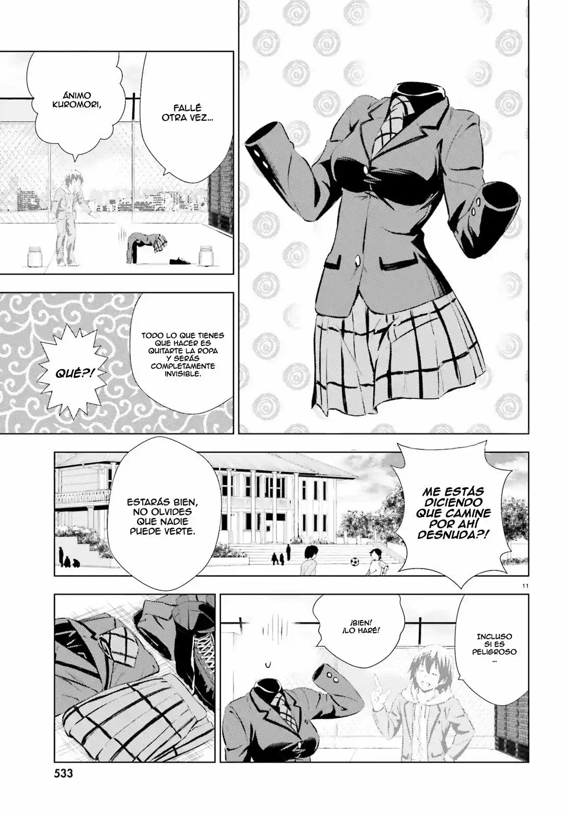 Kuromori-san wa Smartphone ga Tsukaenai (2017) - Capítulo 6 - Página 11 - LectorTMOo