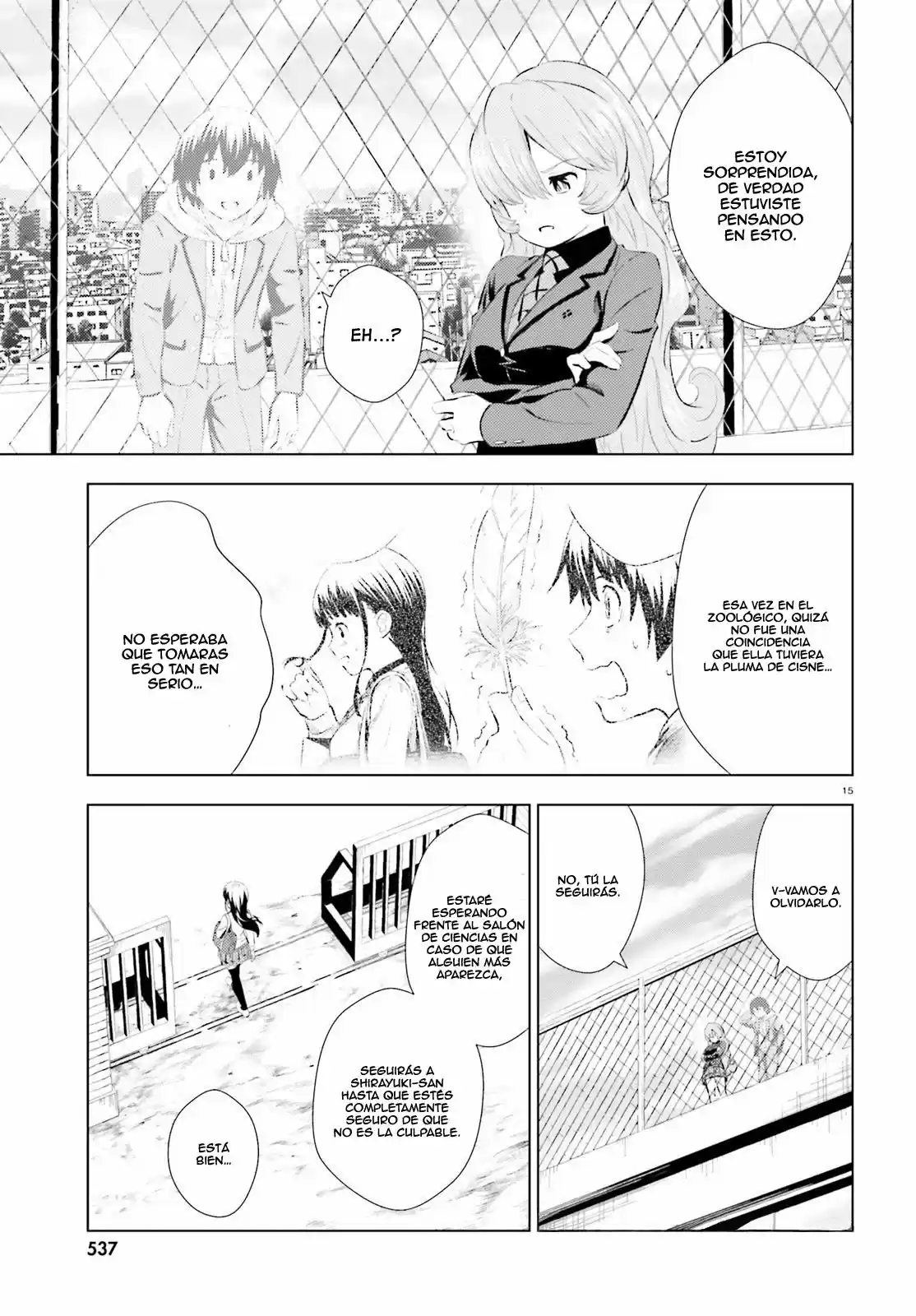 Kuromori-san wa Smartphone ga Tsukaenai (2017) - Capítulo 6 - Página 15 - LectorTMOo
