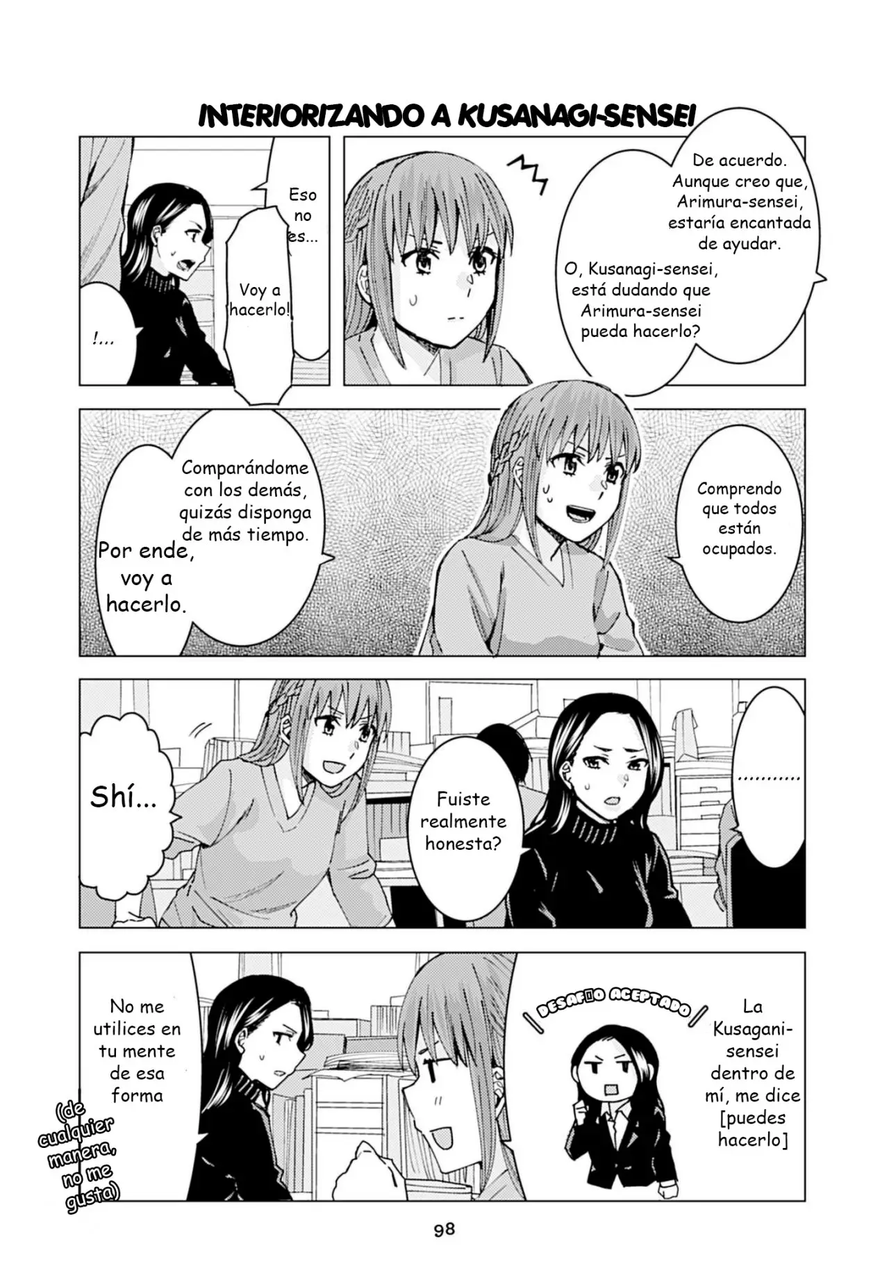 Kusanagi-sensei Is Being Tested (2017) - Capítulo 11 - Página 6 - LectorTMOo