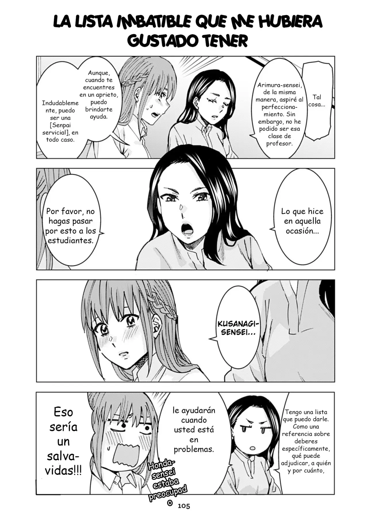 Kusanagi-sensei Is Being Tested (2017) - Capítulo 13 - Página 3 - LectorTMOo