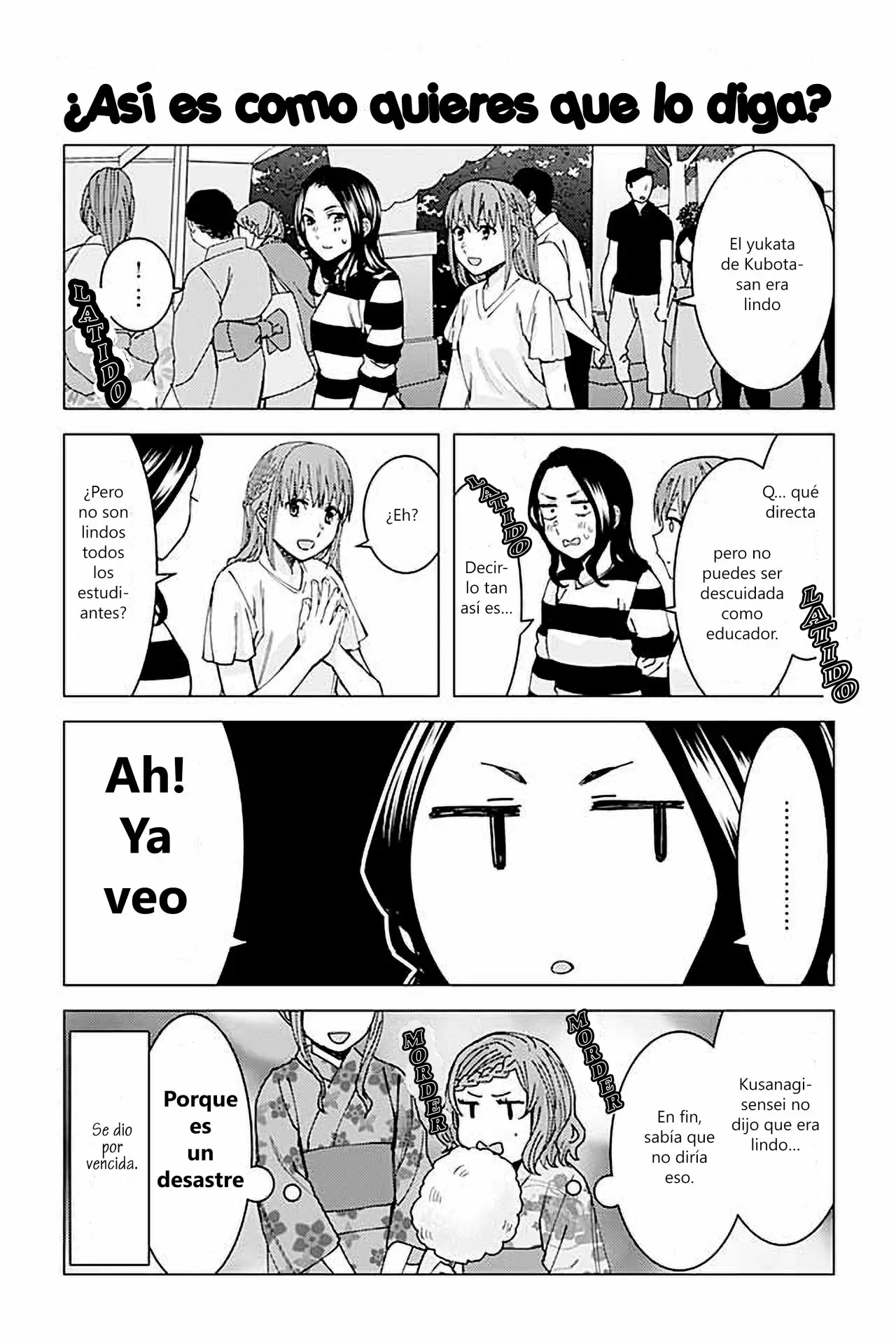 Kusanagi-sensei Is Being Tested (2017) - Capítulo 18 - Página 3 - LectorTMOo