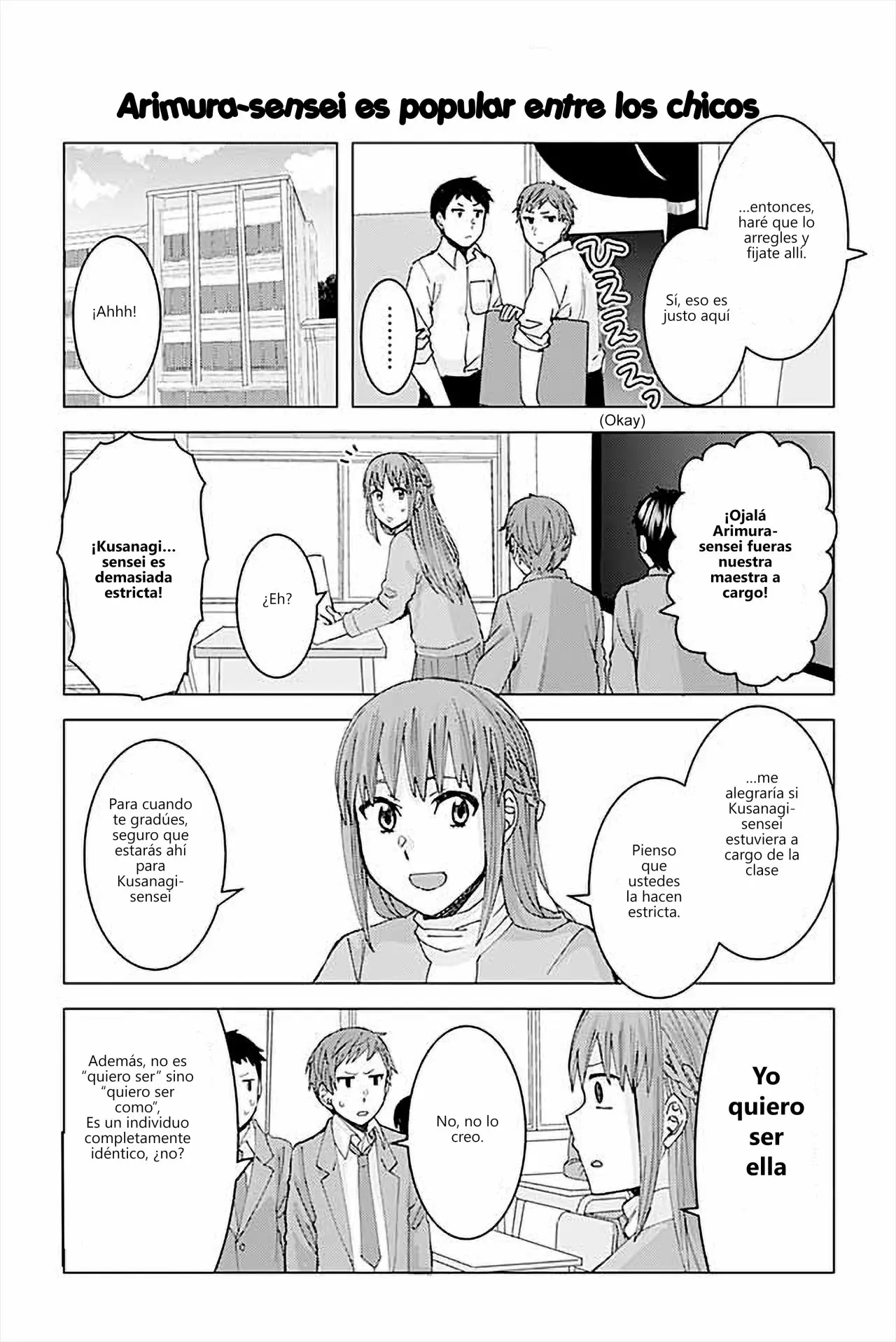 Kusanagi-sensei Is Being Tested (2017) - Capítulo 21 - Página 2 - LectorTMOo