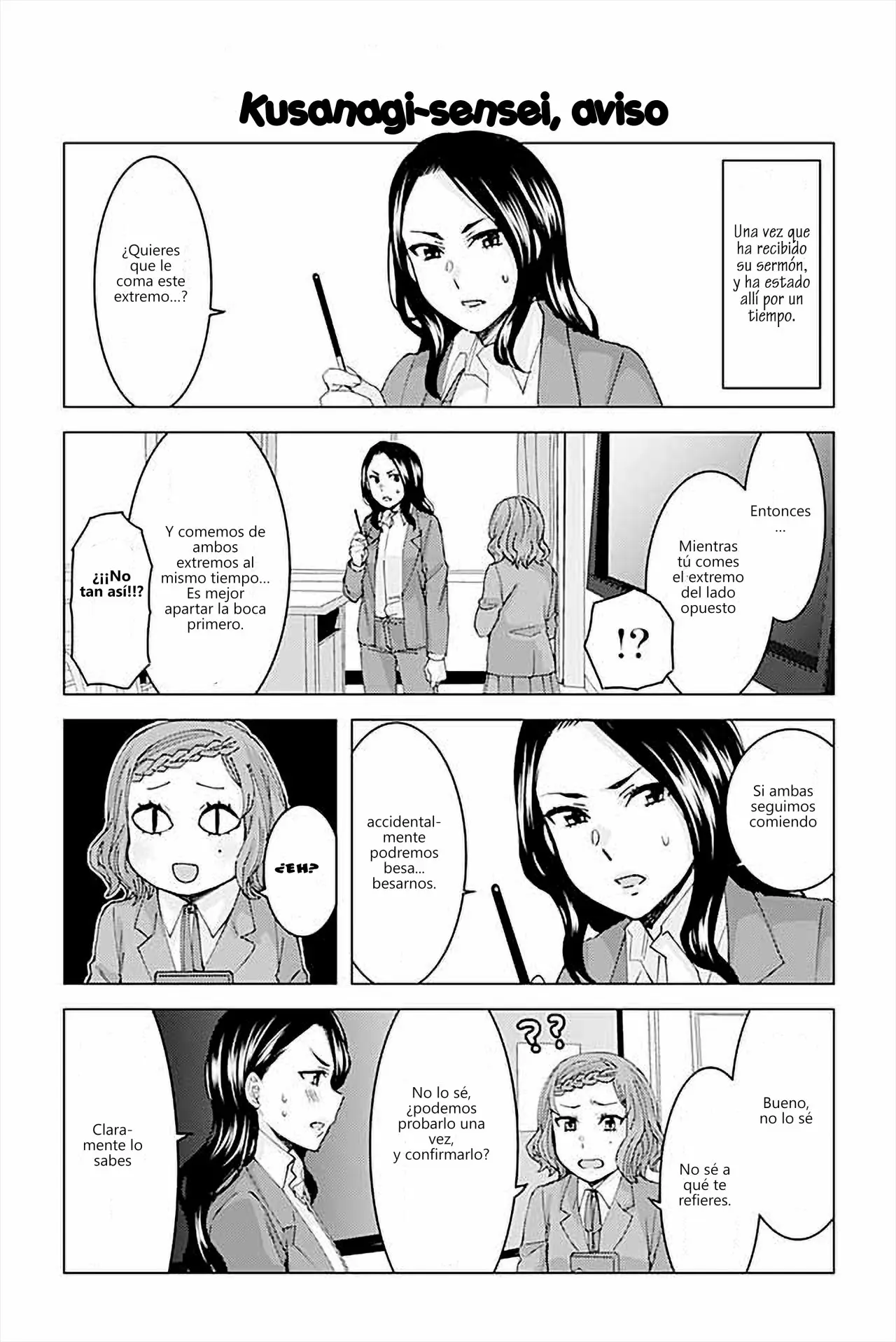 Kusanagi-sensei Is Being Tested (2017) - Capítulo 21 - Página 10 - LectorTMOo