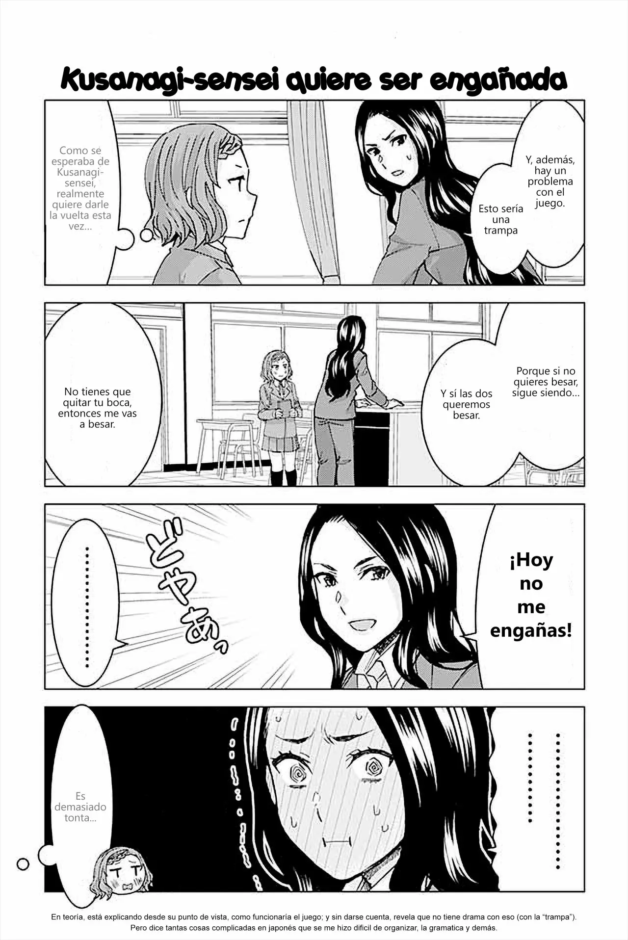 Kusanagi-sensei Is Being Tested (2017) - Capítulo 21 - Página 11 - LectorTMOo