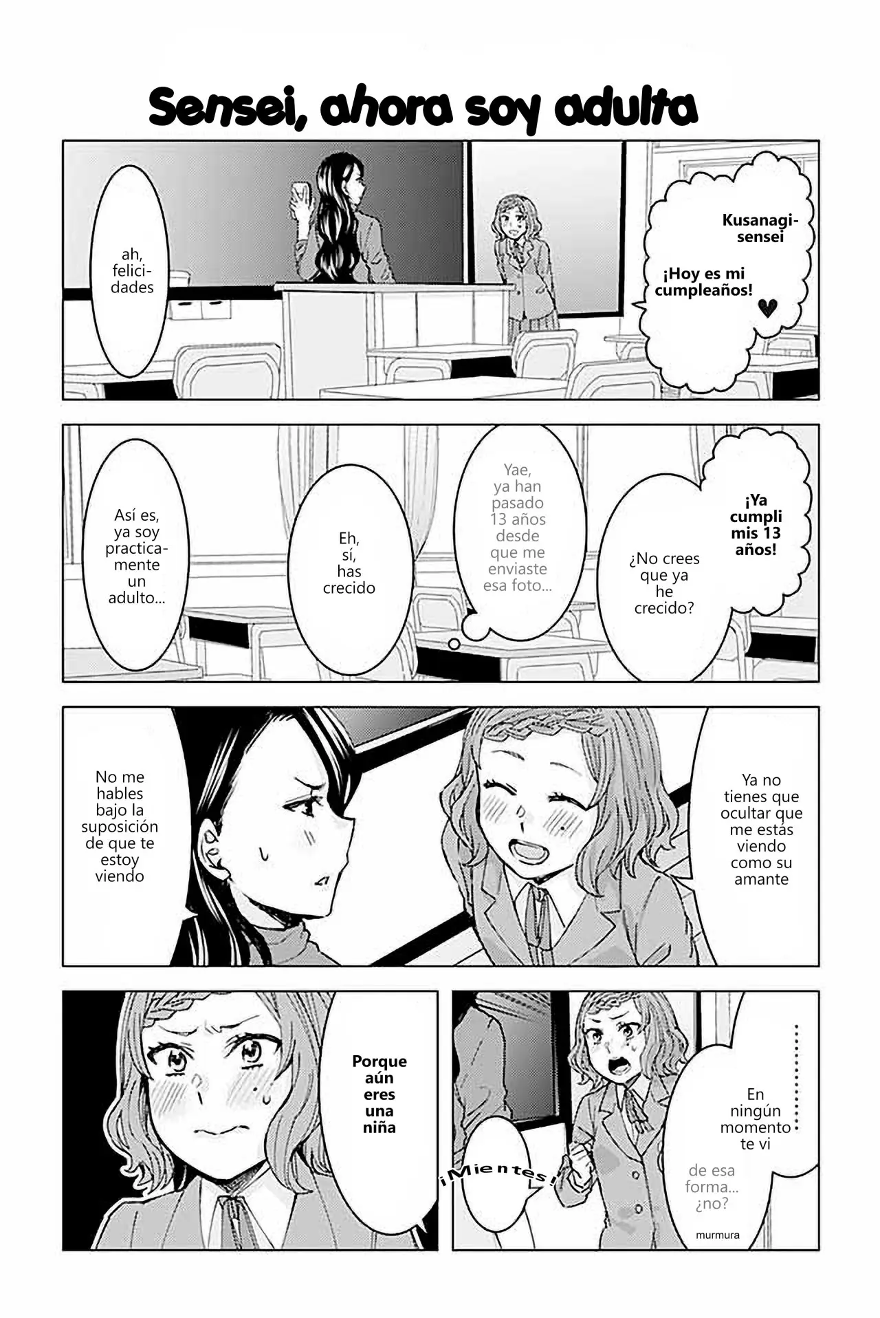 Kusanagi-sensei Is Being Tested (2017) - Capítulo 23 - Página 3 - LectorTMOo