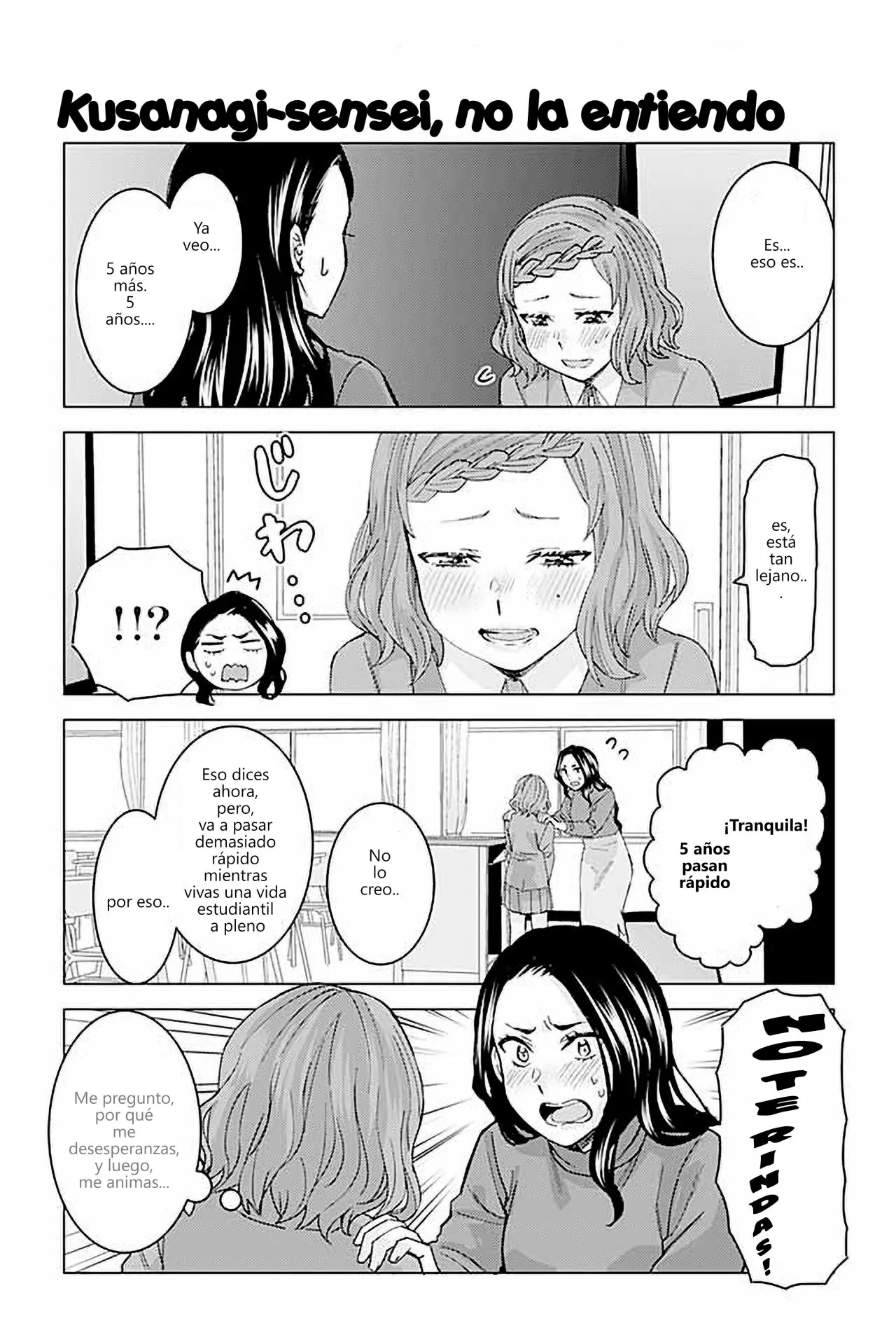 Kusanagi-sensei Is Being Tested (2017) - Capítulo 23 - Página 5 - LectorTMOo