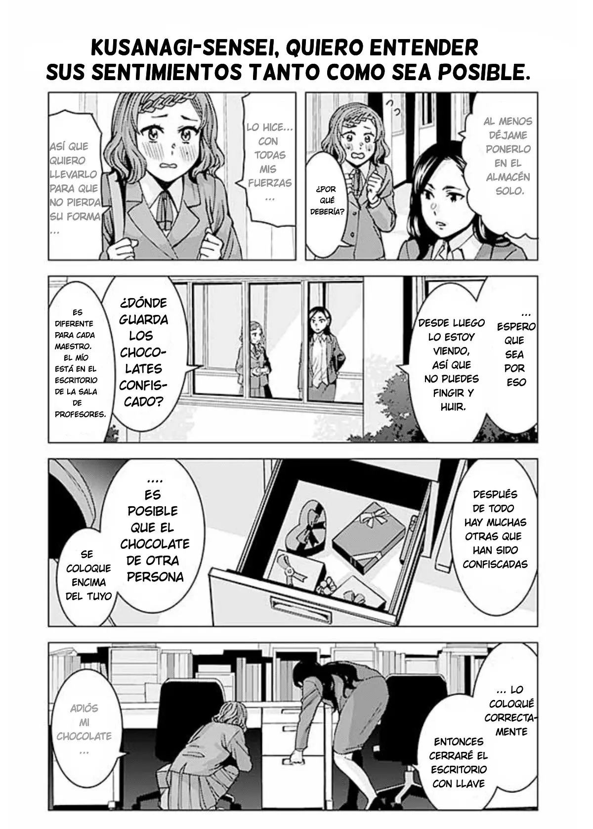 Kusanagi-sensei Is Being Tested (2017) - Capítulo 26 - Página 8 - LectorTMOo
