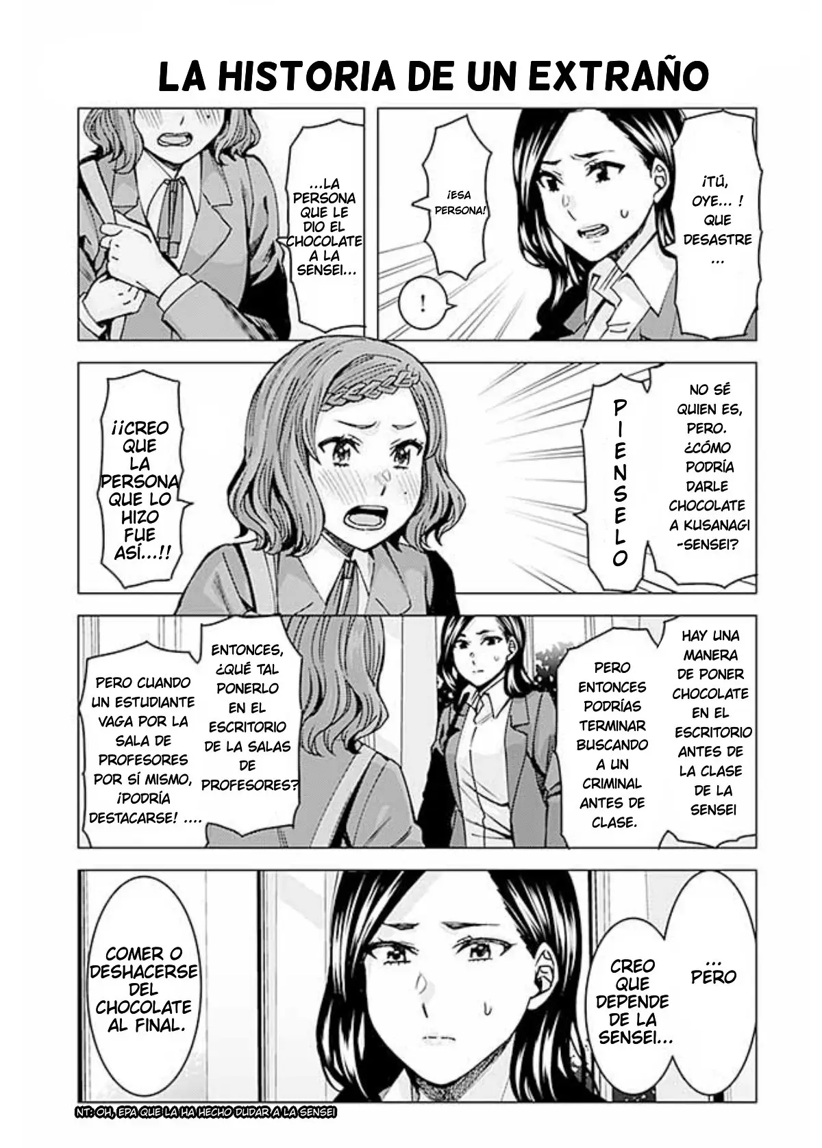 Kusanagi-sensei Is Being Tested (2017) - Capítulo 26 - Página 16 - LectorTMOo