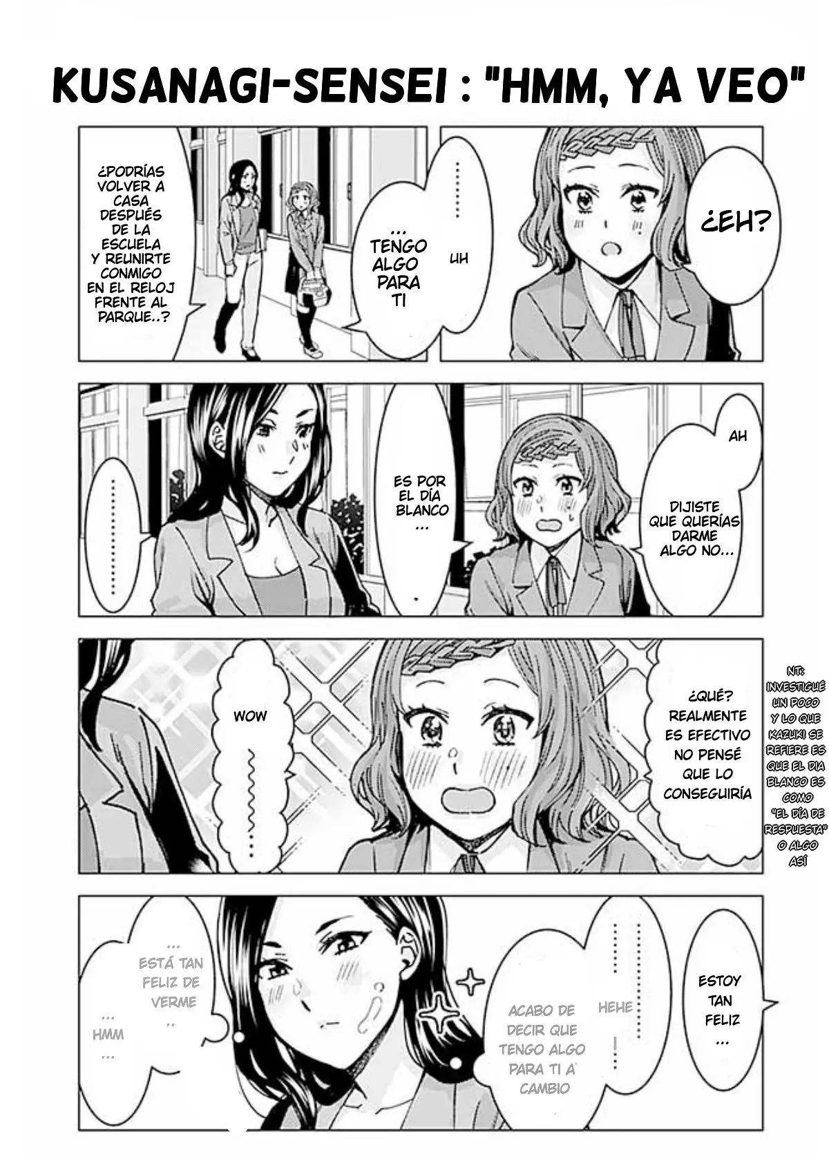 Kusanagi-sensei Is Being Tested (2017) - Capítulo 27 - Página 5 - LectorTMOo