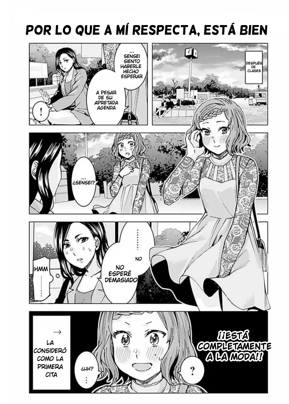 Kusanagi-sensei Is Being Tested (2017) - Capítulo 27 - Página 7 - LectorTMOo