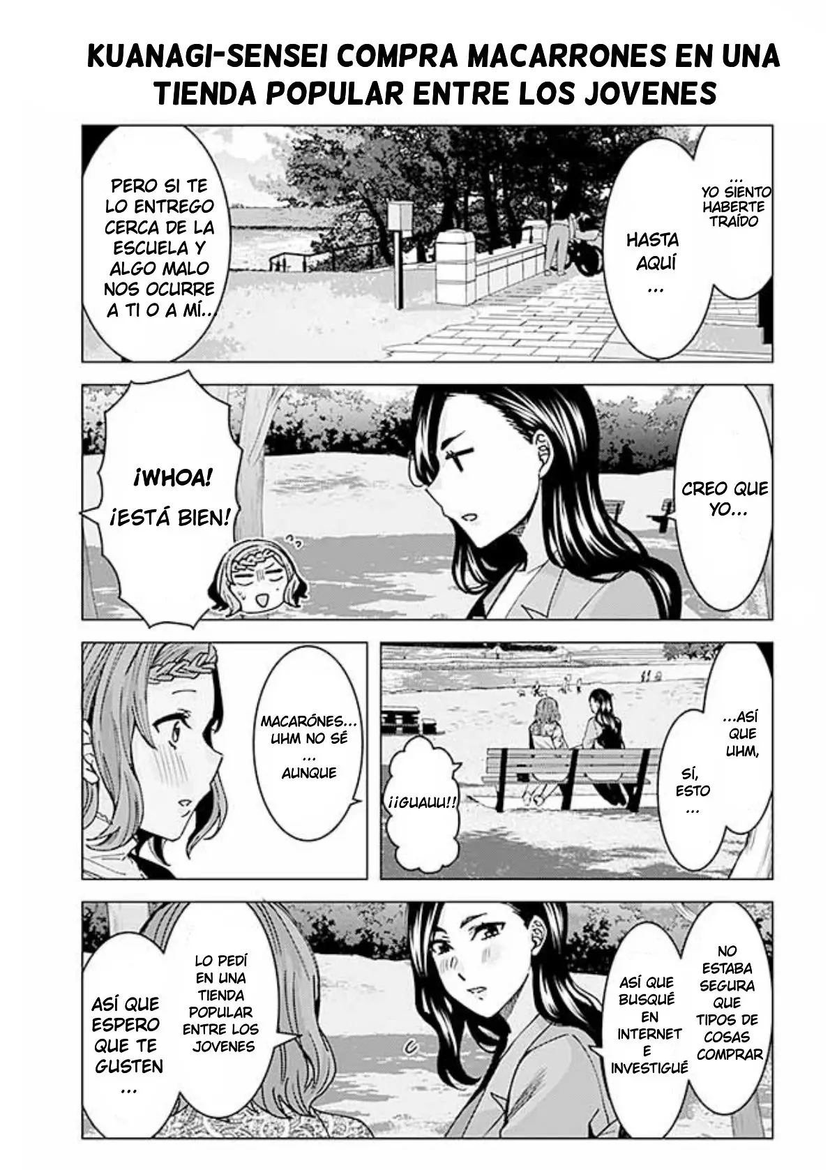 Kusanagi-sensei Is Being Tested (2017) - Capítulo 27 - Página 8 - LectorTMOo