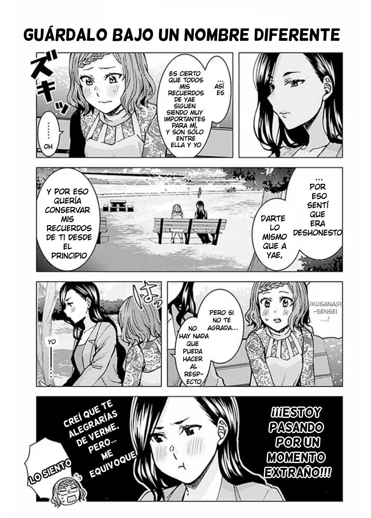 Kusanagi-sensei Is Being Tested (2017) - Capítulo 27 - Página 10 - LectorTMOo
