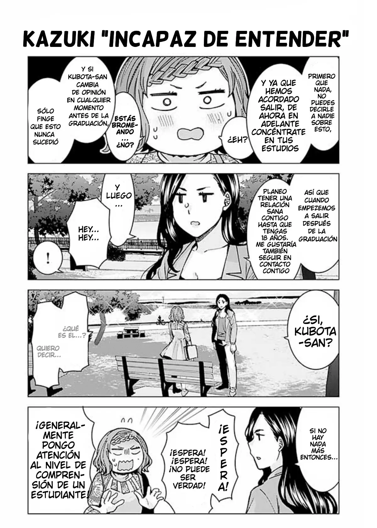Kusanagi-sensei Is Being Tested (2017) - Capítulo 27 - Página 13 - LectorTMOo