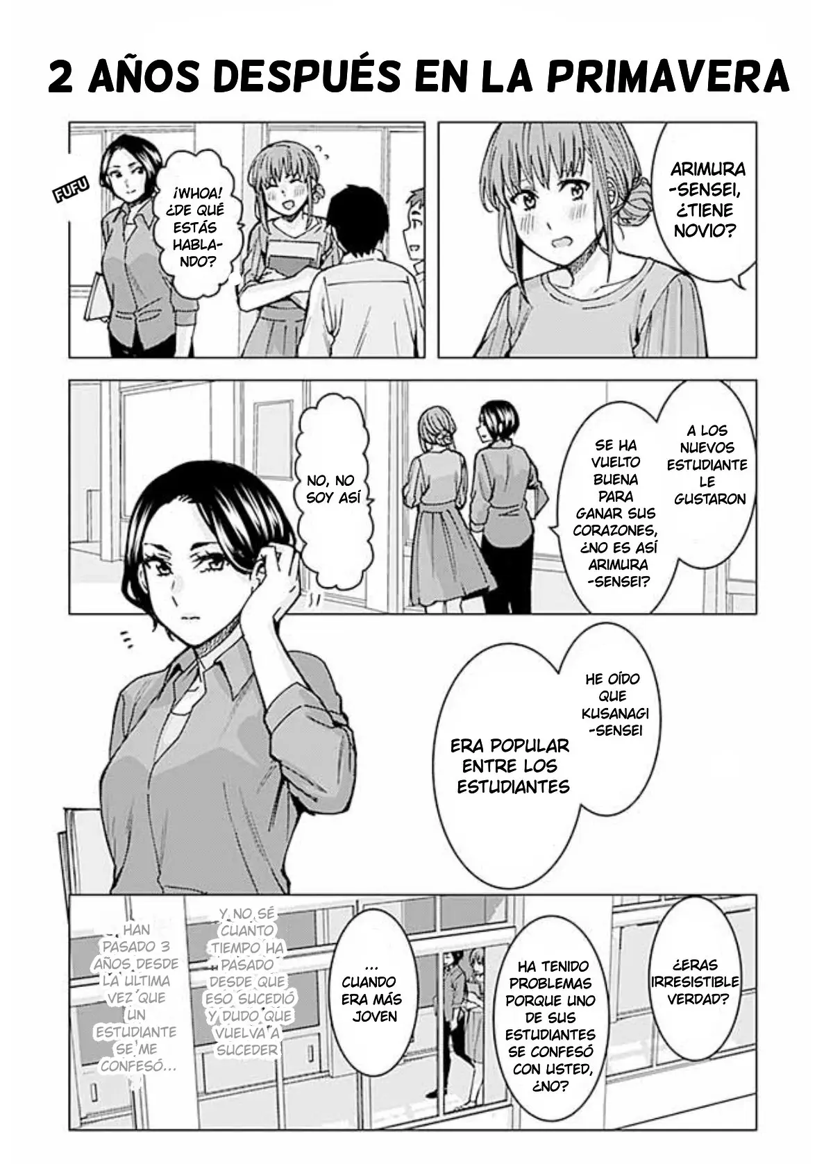Kusanagi-sensei Is Being Tested (2017) - Capítulo 28 - Página 3 - LectorTMOo