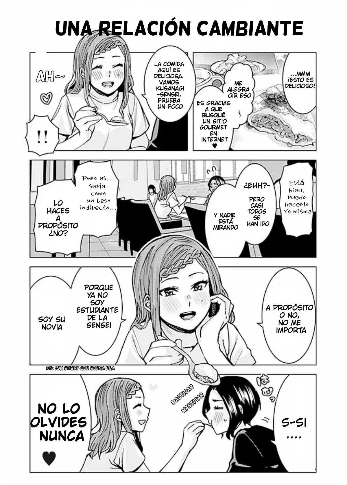 Kusanagi-sensei Is Being Tested (2017) - Capítulo 28 - Página 9 - LectorTMOo
