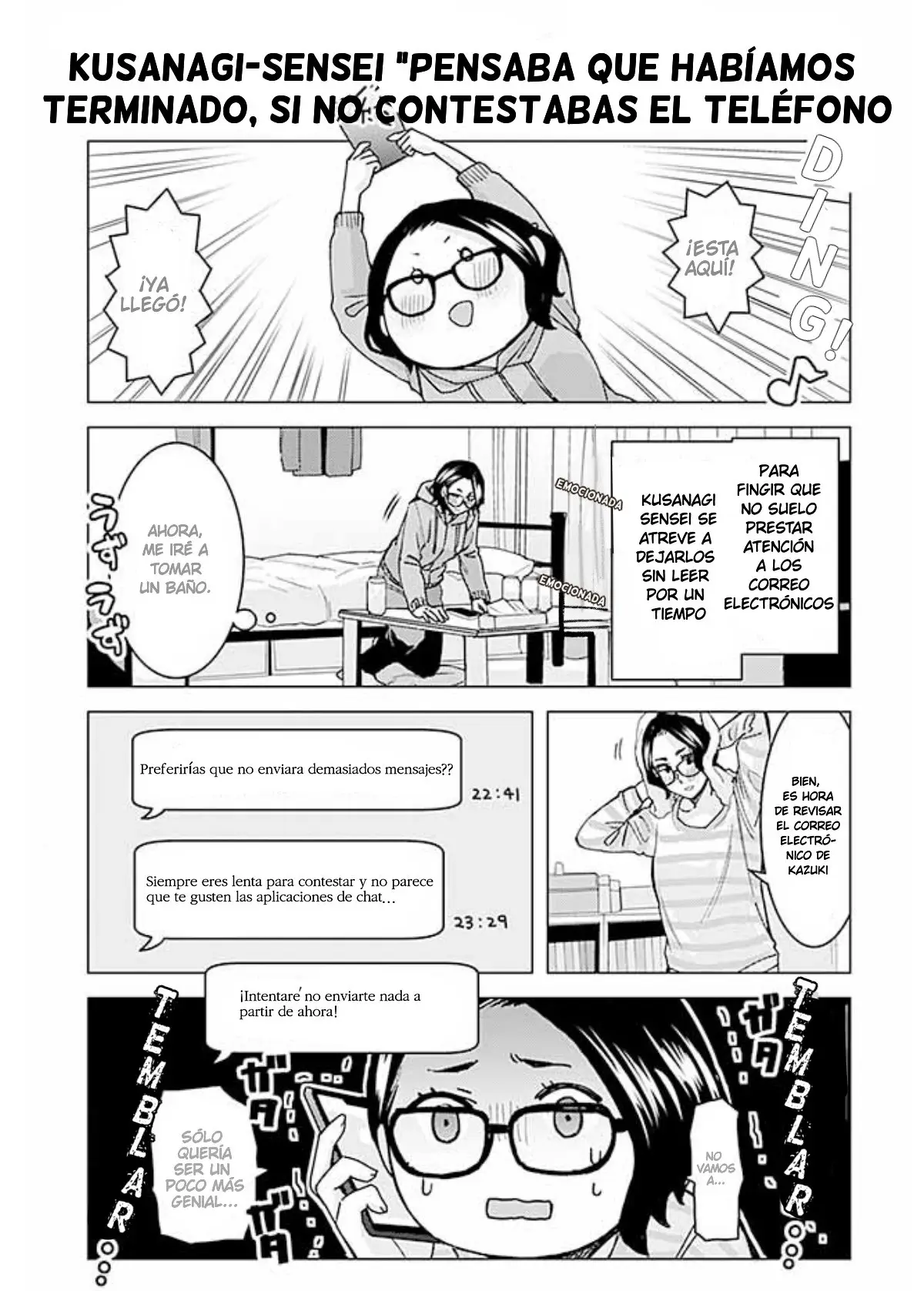 Kusanagi-sensei Is Being Tested (2017) - Capítulo 29 - Página 12 - LectorTMOo