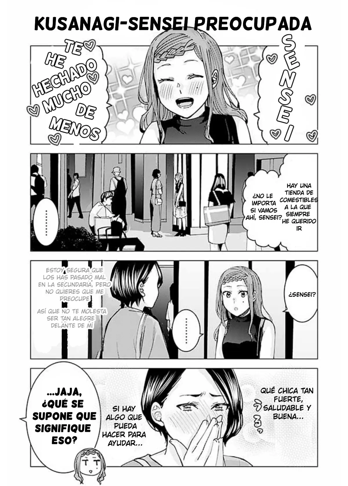 Kusanagi-sensei Is Being Tested (2017) - Capítulo 30 - Página 9 - LectorTMOo