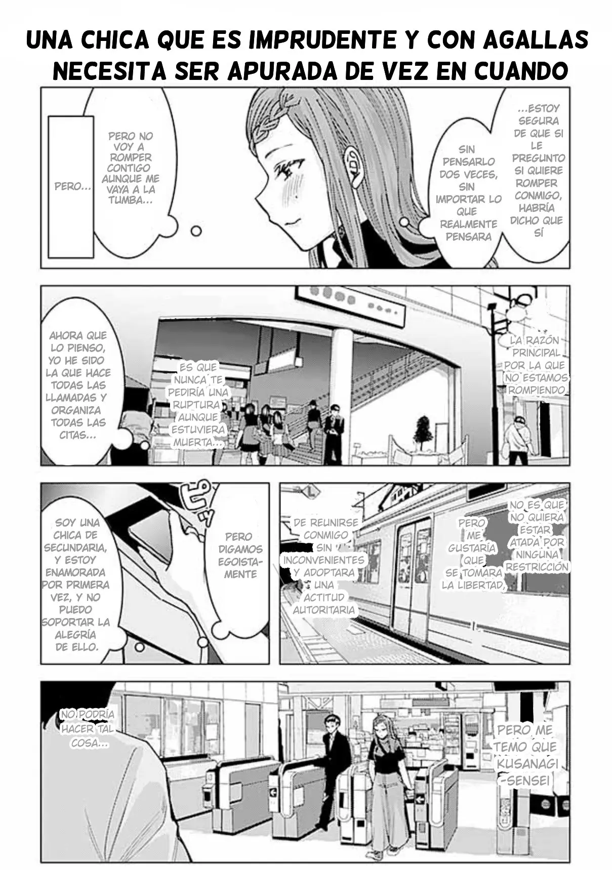 Kusanagi-sensei Is Being Tested (2017) - Capítulo 34 - Página 4 - LectorTMOo