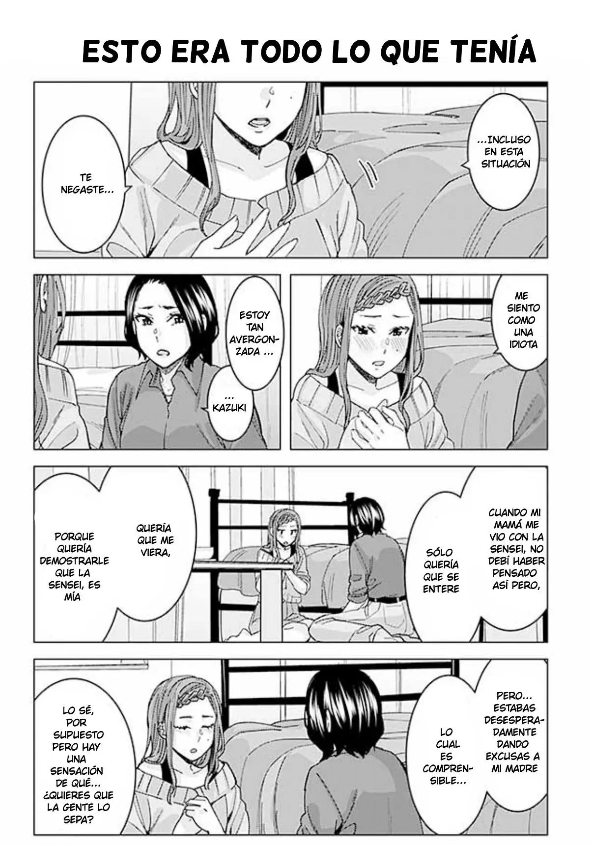 Kusanagi-sensei Is Being Tested (2017) - Capítulo 35 - Página 9 - LectorTMOo