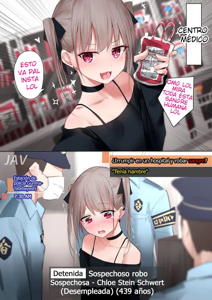Kusozako Kyuuketsuki-chan - Capítulo 1 - Página 2 - LectorTMOo