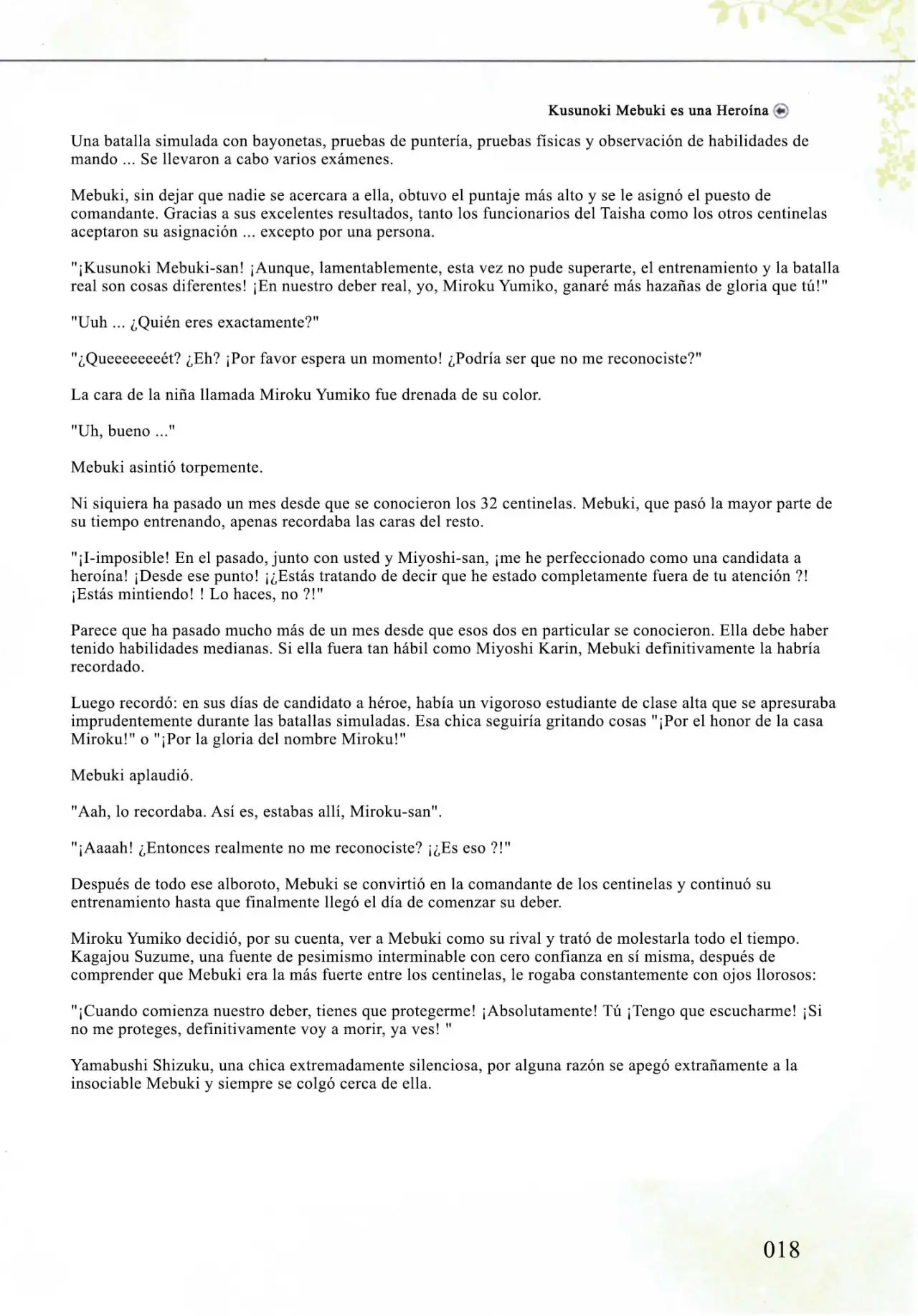 Kusunoki Mebuki wa Yuusha de Aru (Novela) - Capítulo 1 - Página 17 - LectorTMOo