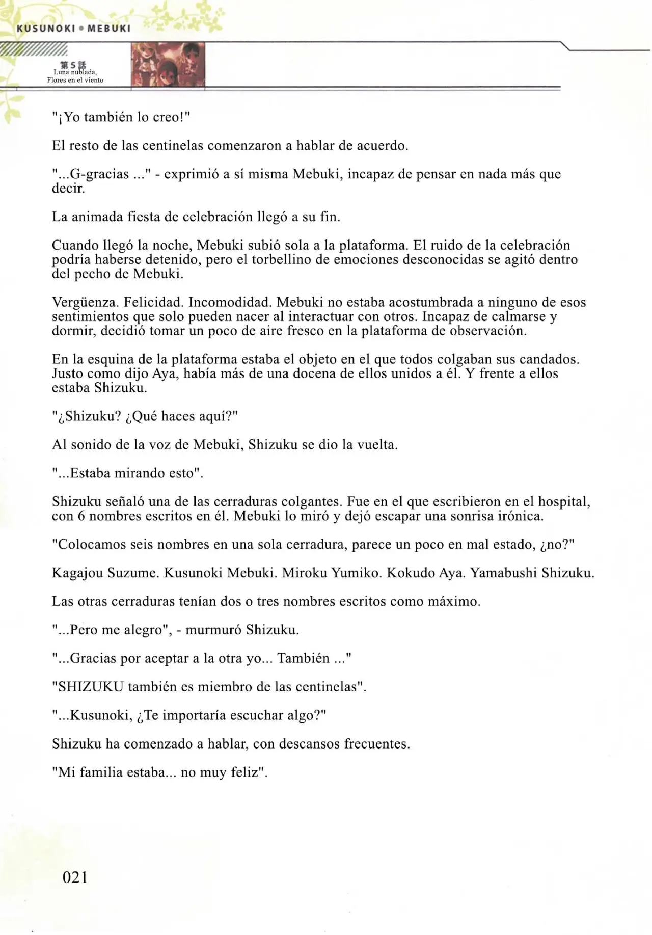 Kusunoki Mebuki wa Yuusha de Aru (Novela) - Capítulo 5 - Página 19 - LectorTMOo