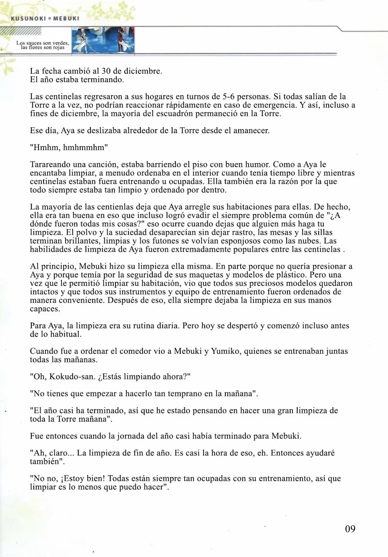 Kusunoki Mebuki wa Yuusha de Aru (Novela) - Capítulo 7 - Página 9 - LectorTMOo
