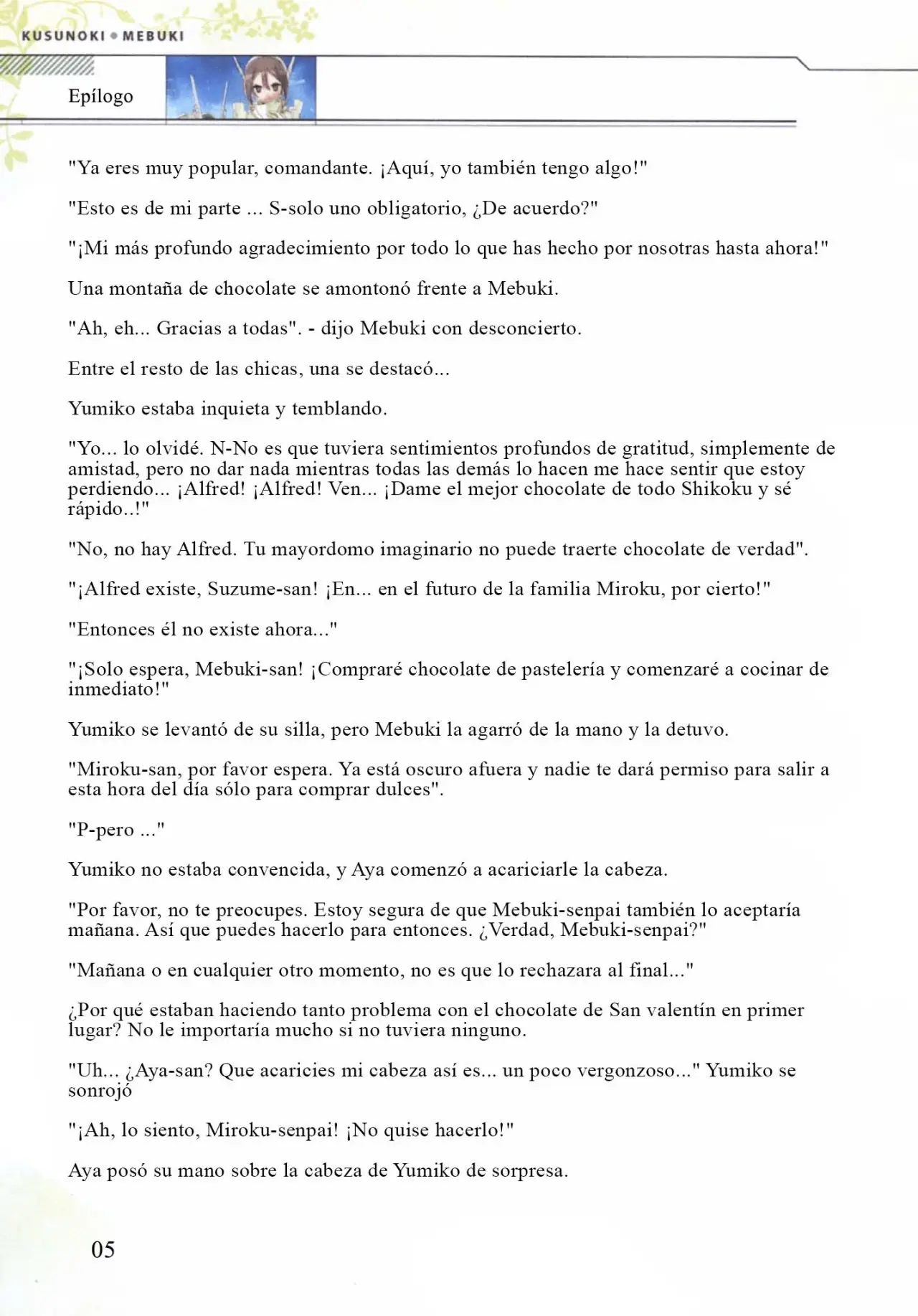 Kusunoki Mebuki wa Yuusha de Aru (Novela) - Capítulo 8 - Página 6 - LectorTMOo