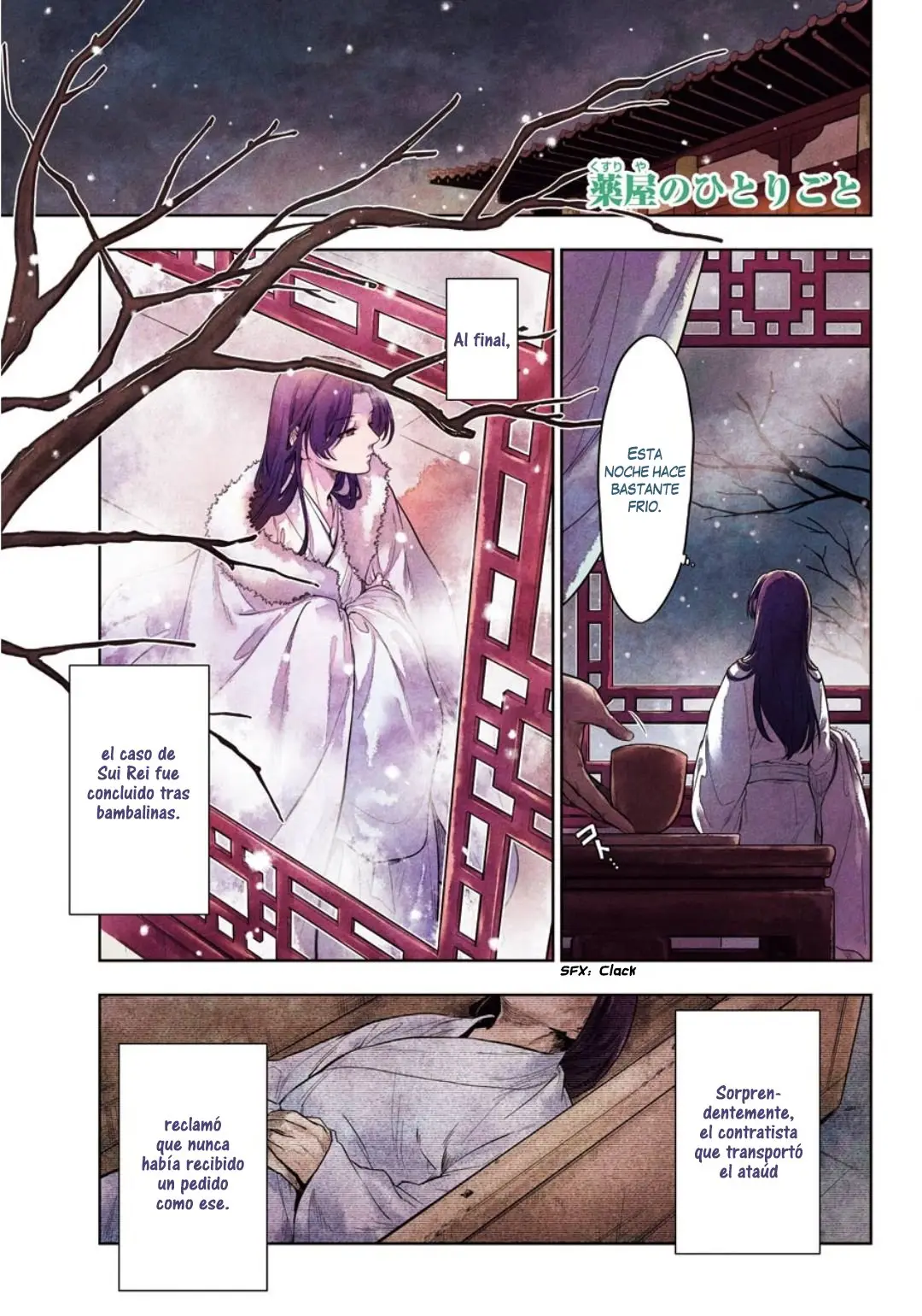 Kusuriya no Hitorigoto (2017) - Capítulo 34 - Página 4 - LectorTMOo