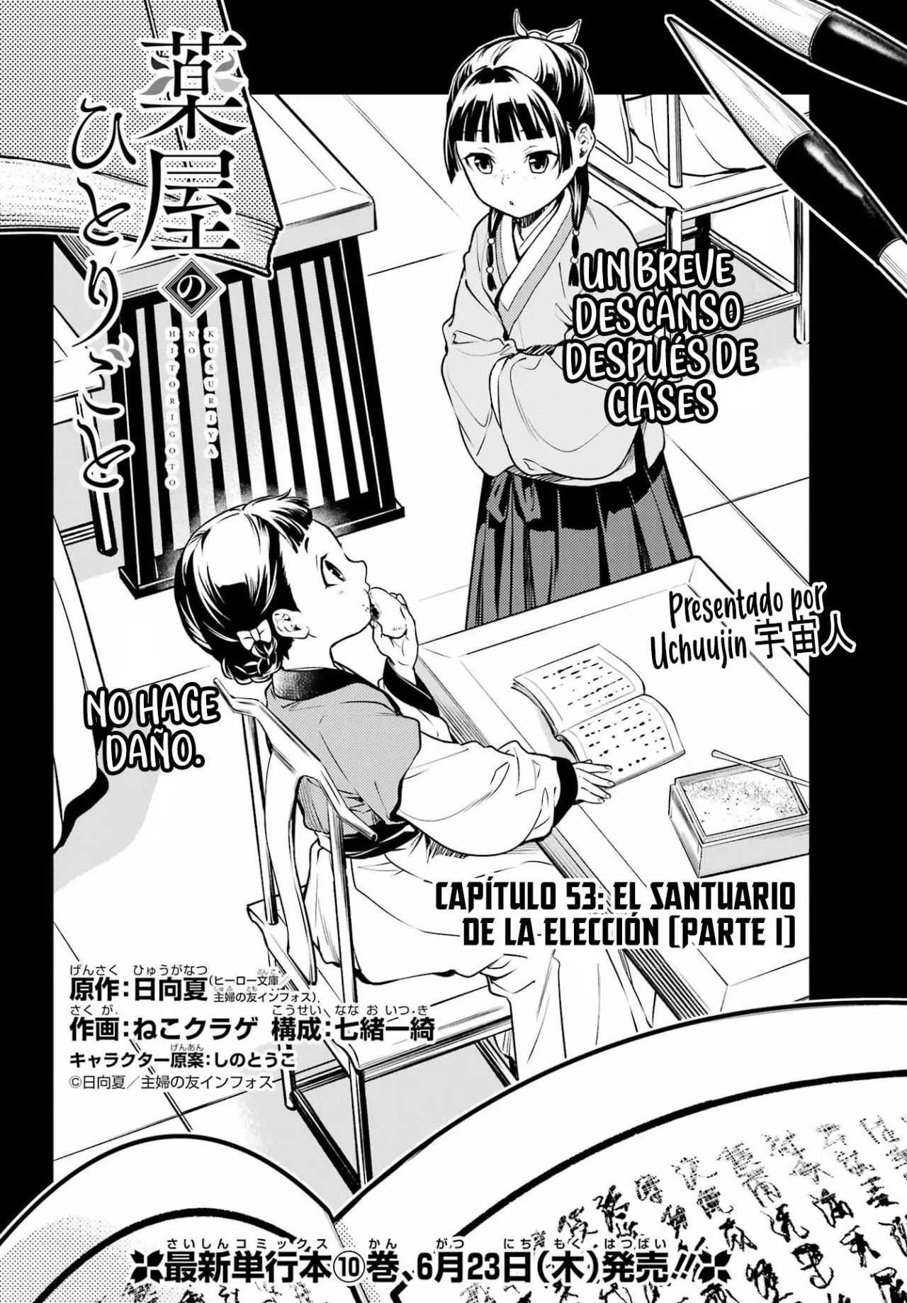Kusuriya no Hitorigoto (2017) - Capítulo 53 - Página 7 - LectorTMOo