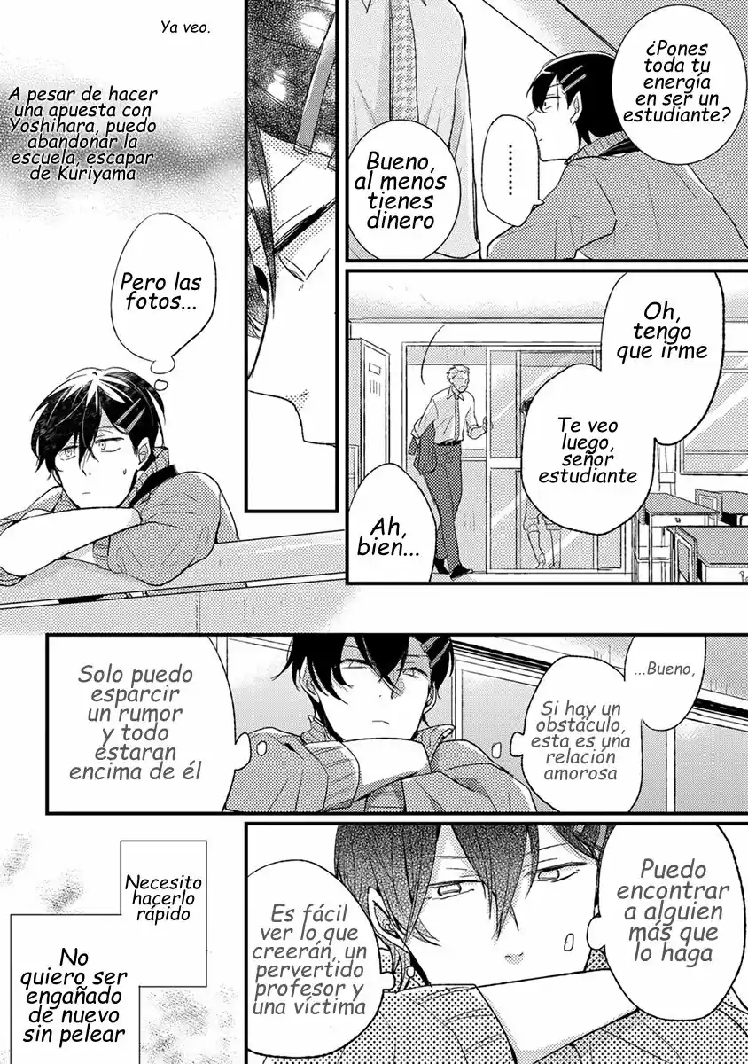 Kuzu Seito to Stalker Sensei (2017) - Capítulo 3 - Página 8 - LectorTMOo