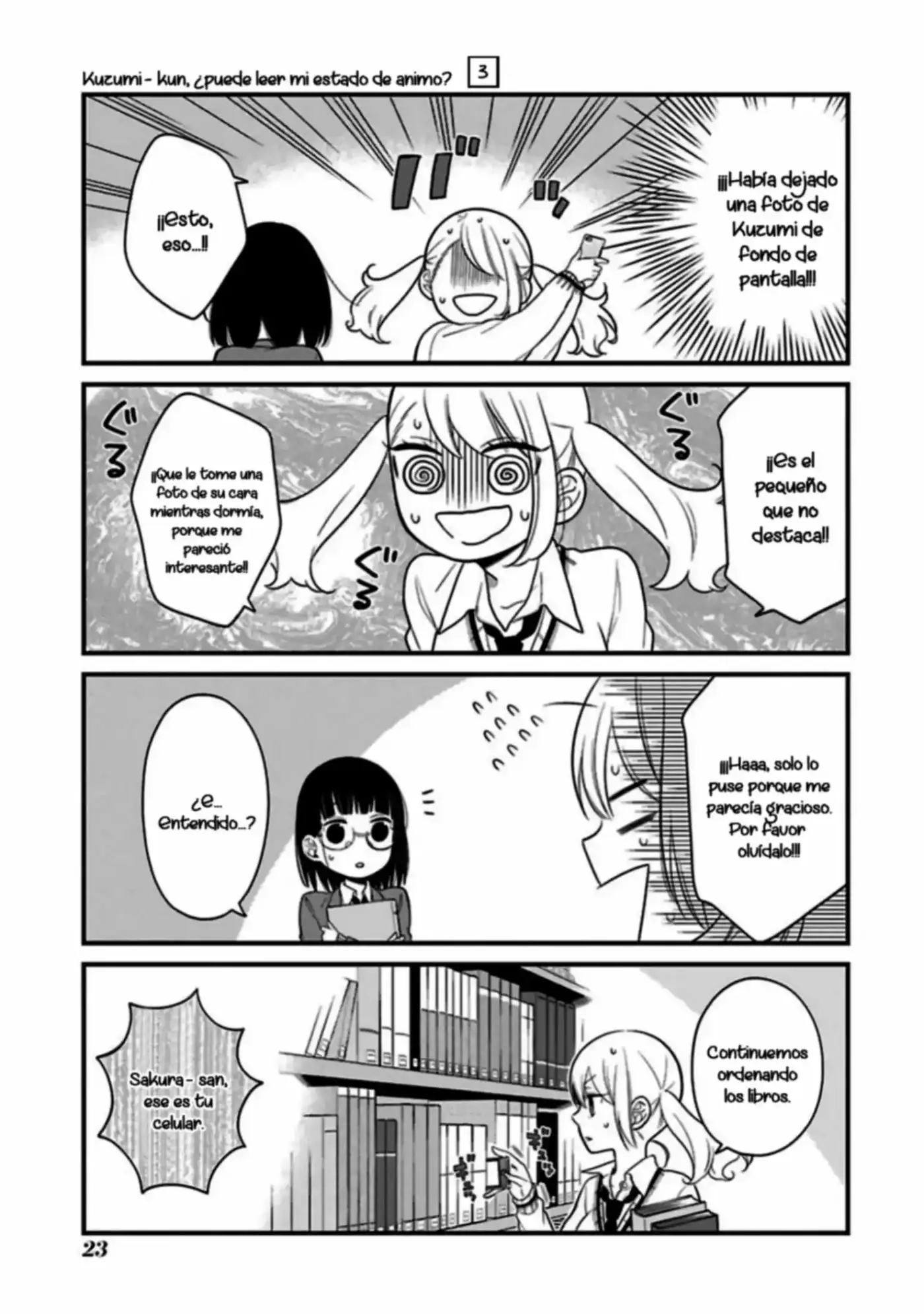 Kuzumi-kun, can't you read the room (2015) - Capítulo 15 - Página 23 - LectorTMOo