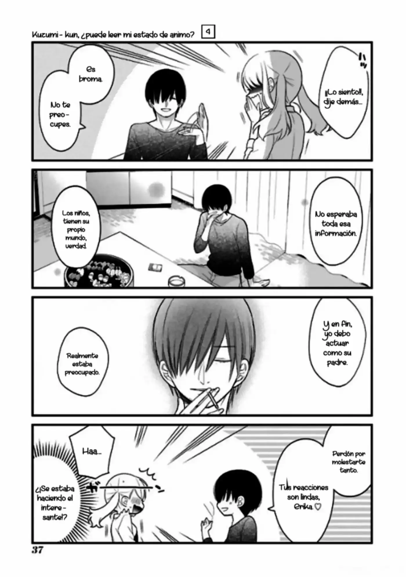 Kuzumi-kun, can't you read the room (2015) - Capítulo 22 - Página 36 - LectorTMOo